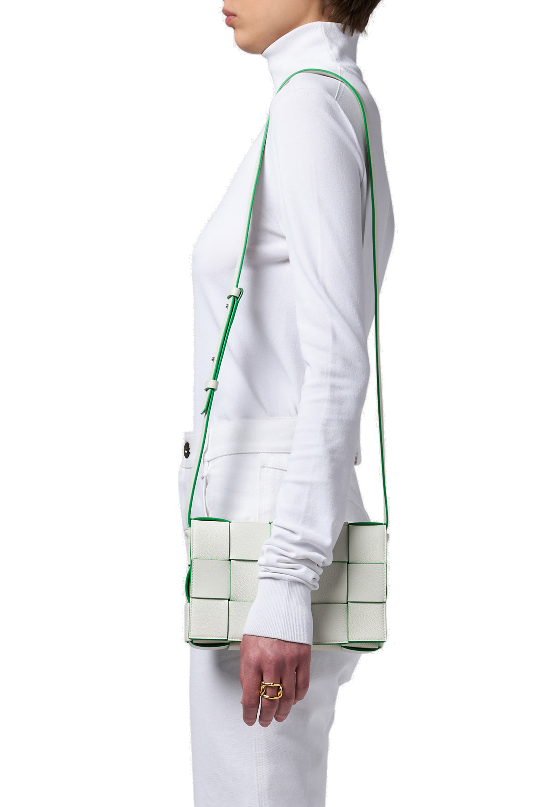 Cassette Intreccio Crossbody Bag