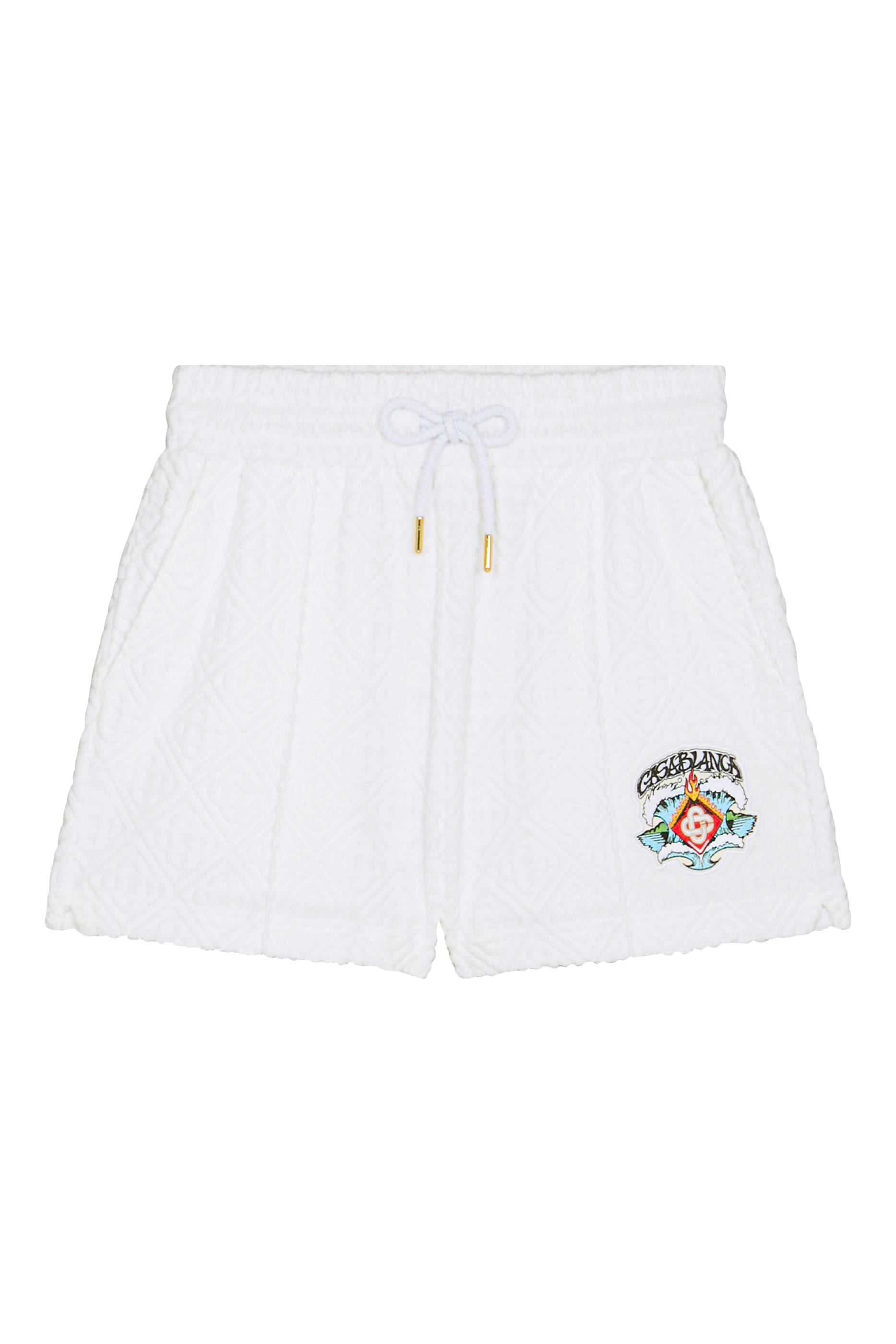 Towelling Monogram Shorts