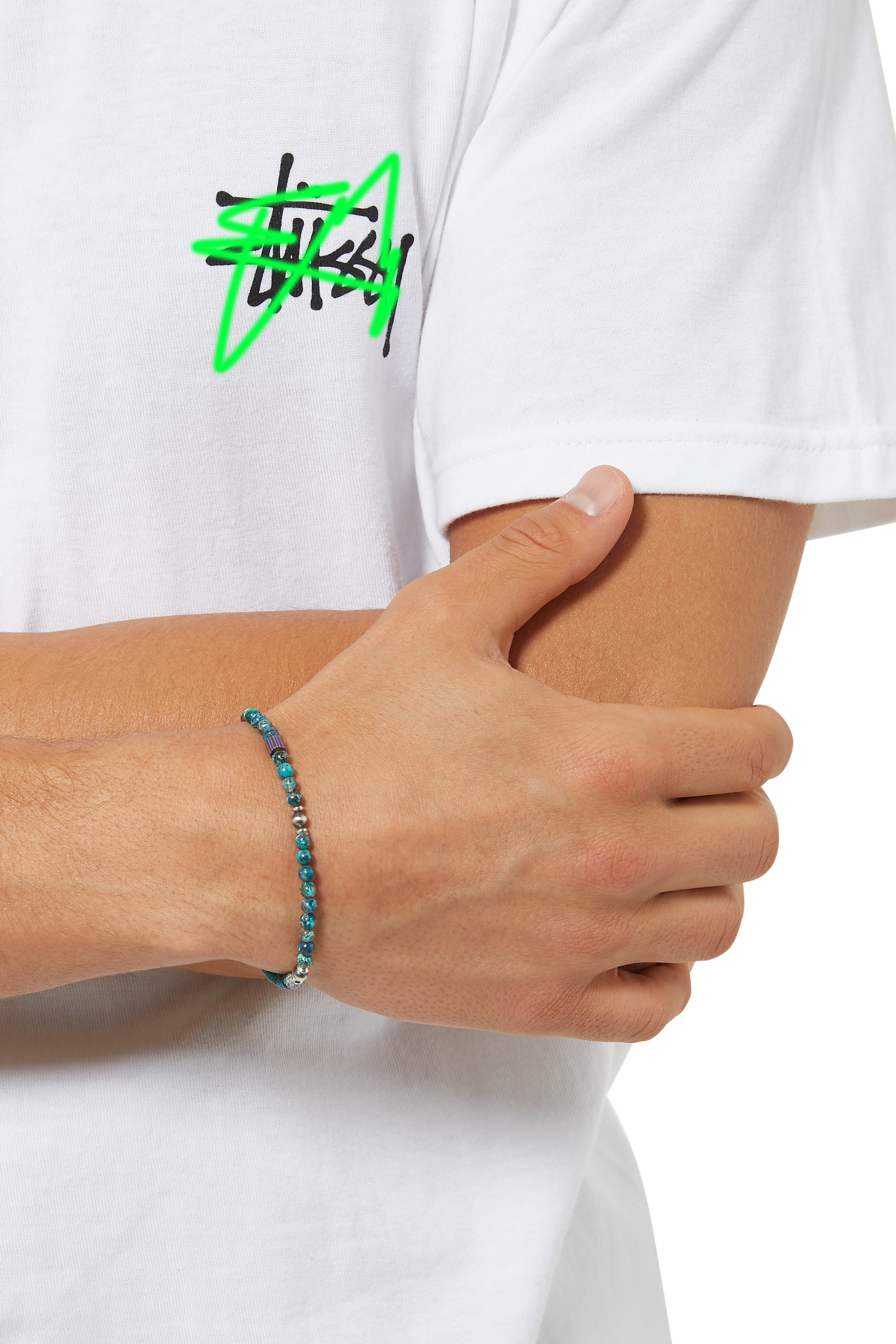 Chrysocolla Beads Bracelet