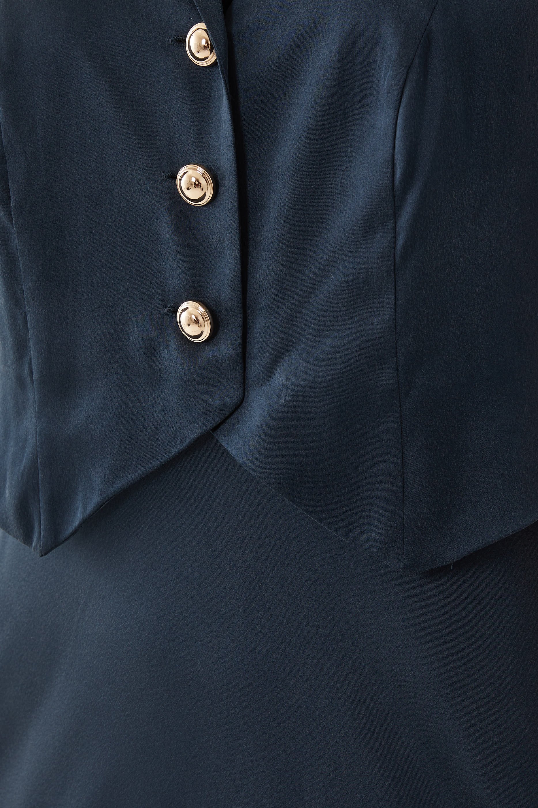 Estella Waistcoat Midi Dress