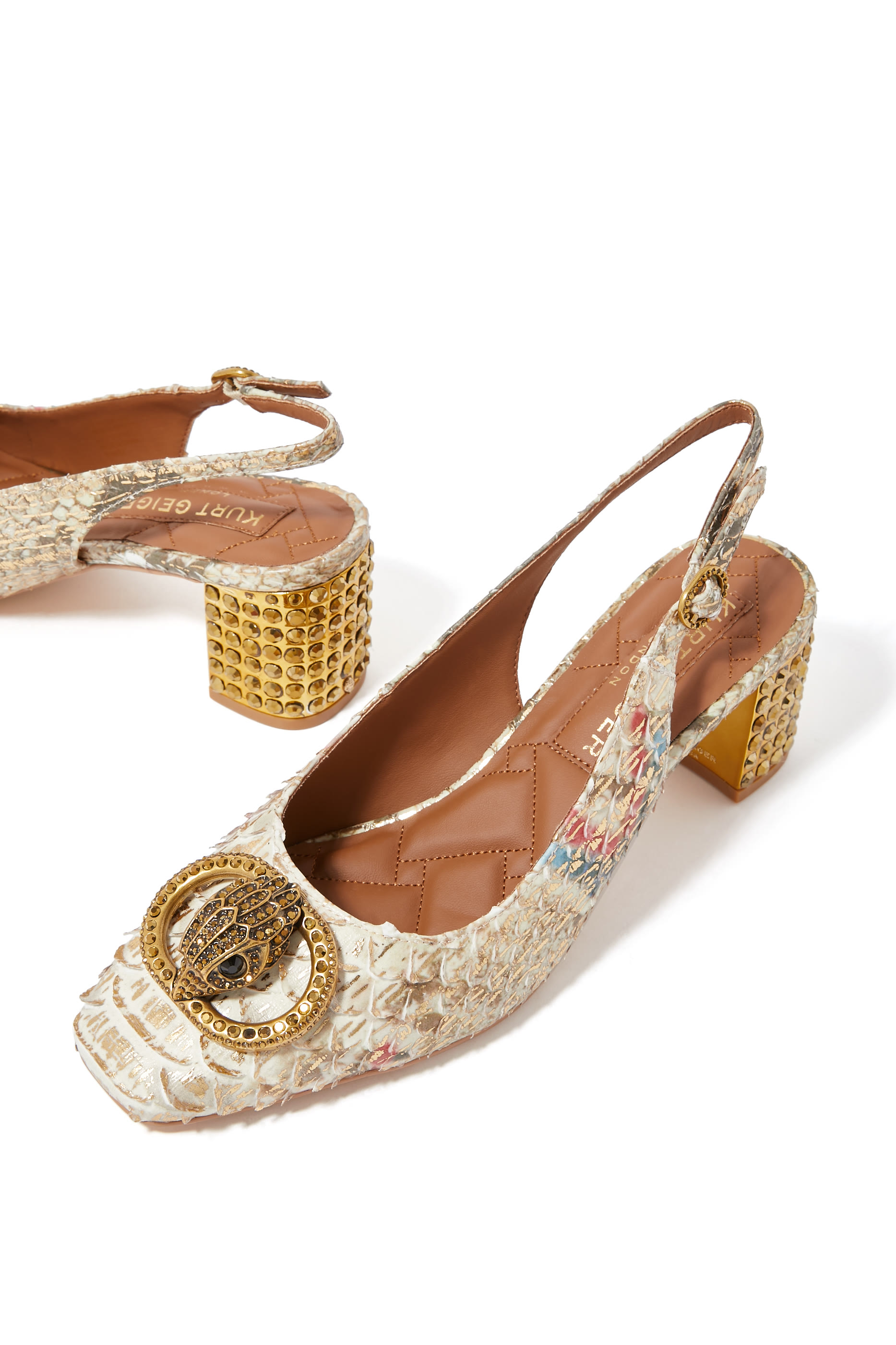 Chelsea 60 Block Slingback Sandals