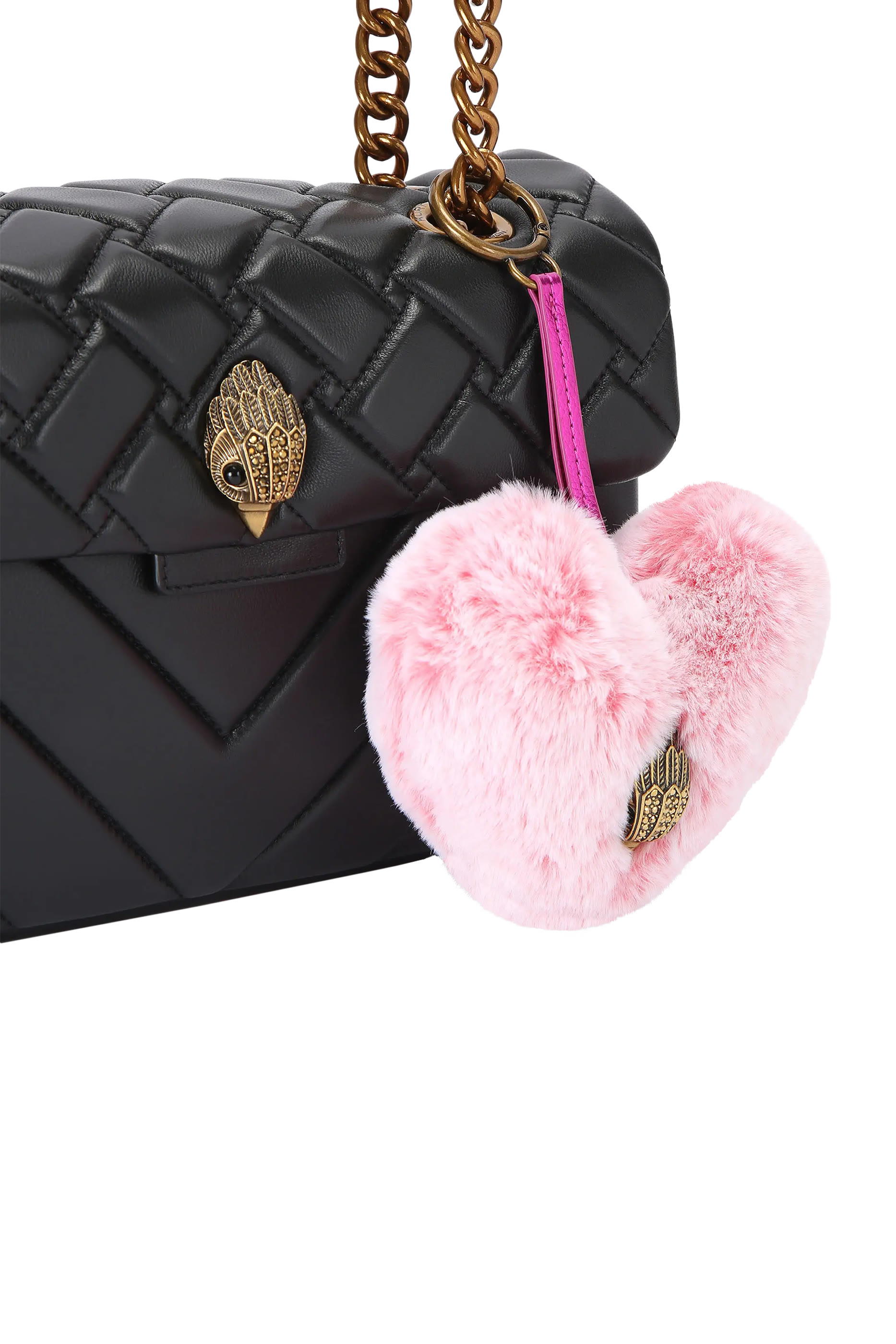 Heart F Fur Charm