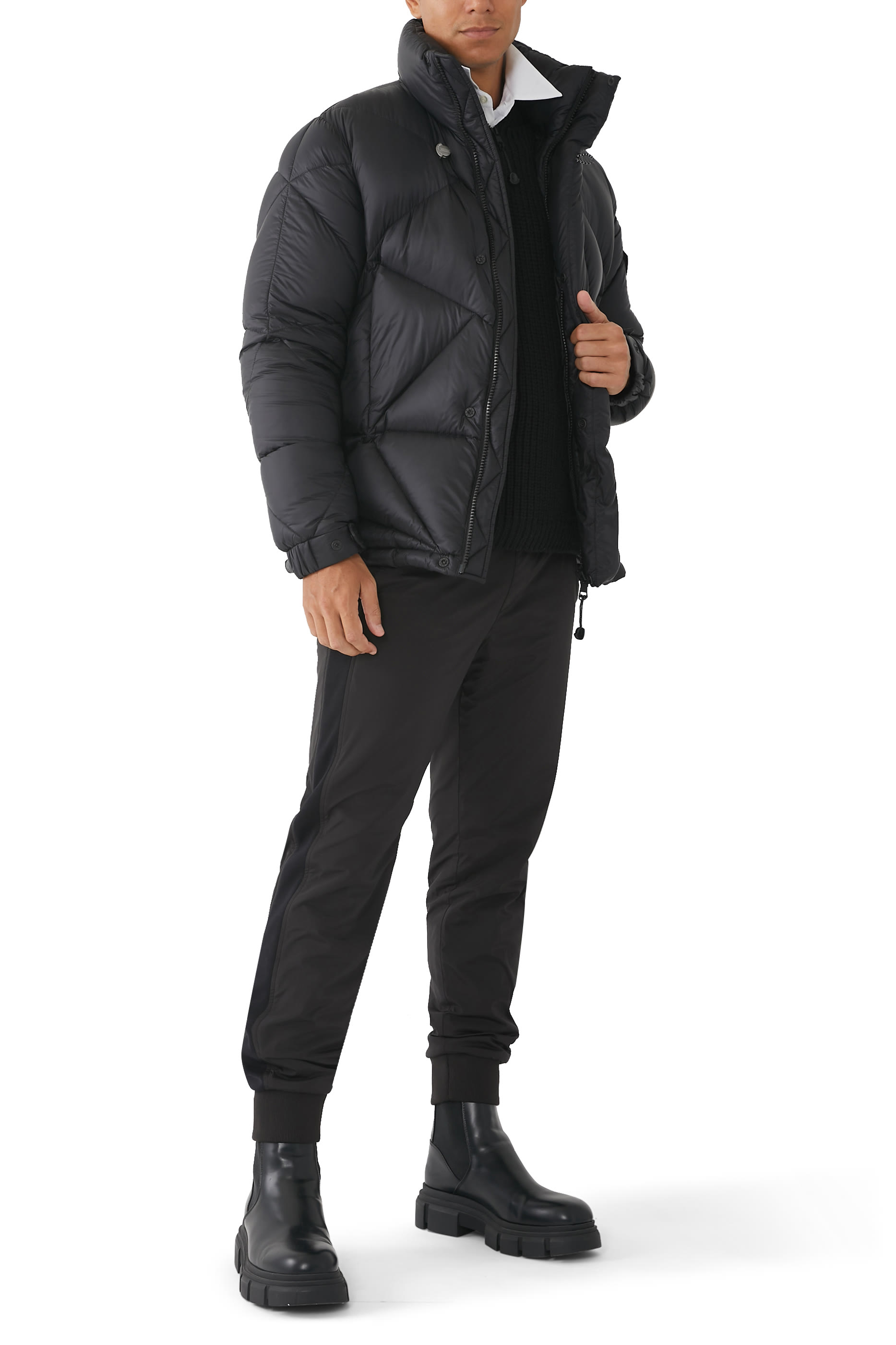 Moncler X Pharrell Half-Zip Sweater