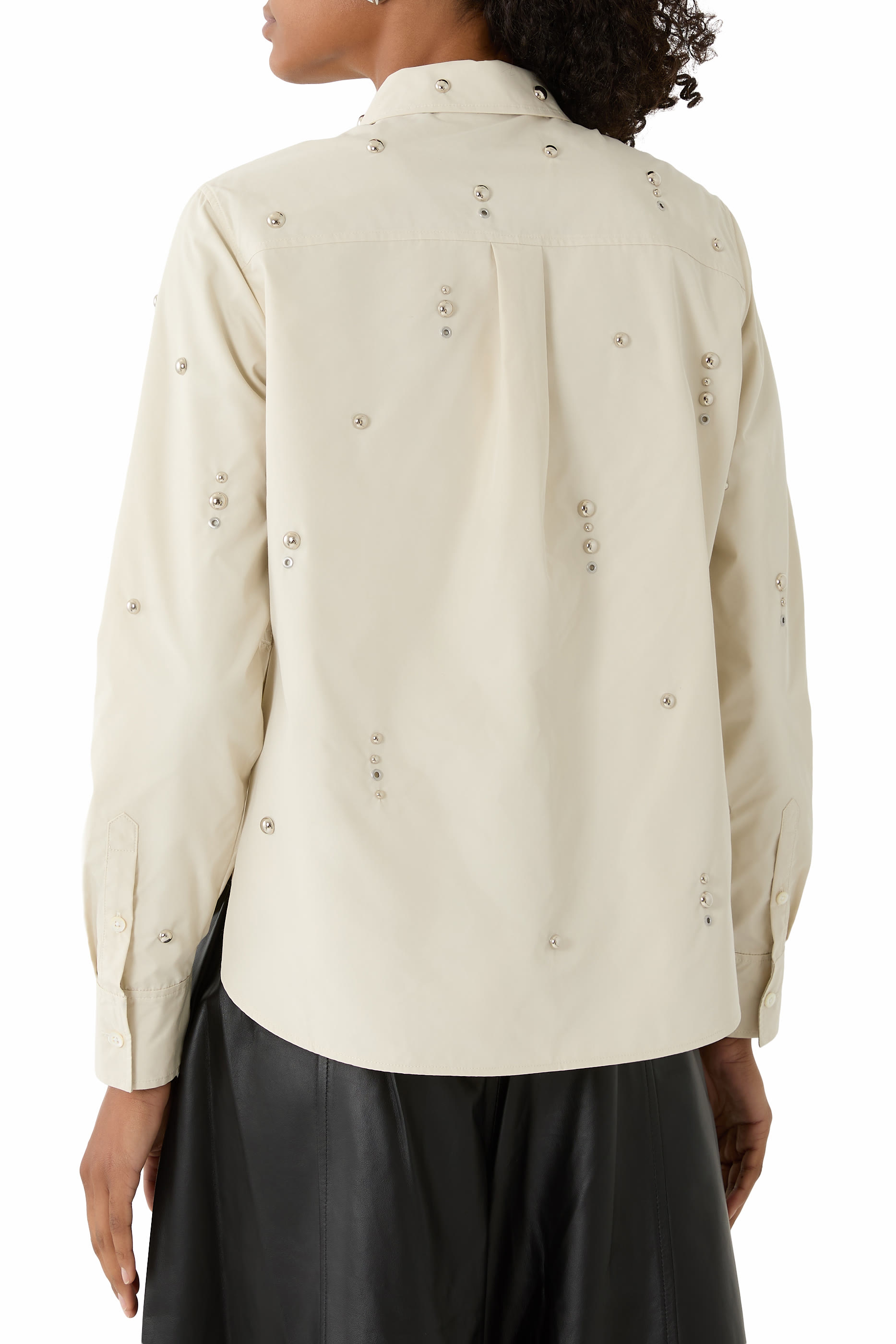 Stud Embellished Shirt