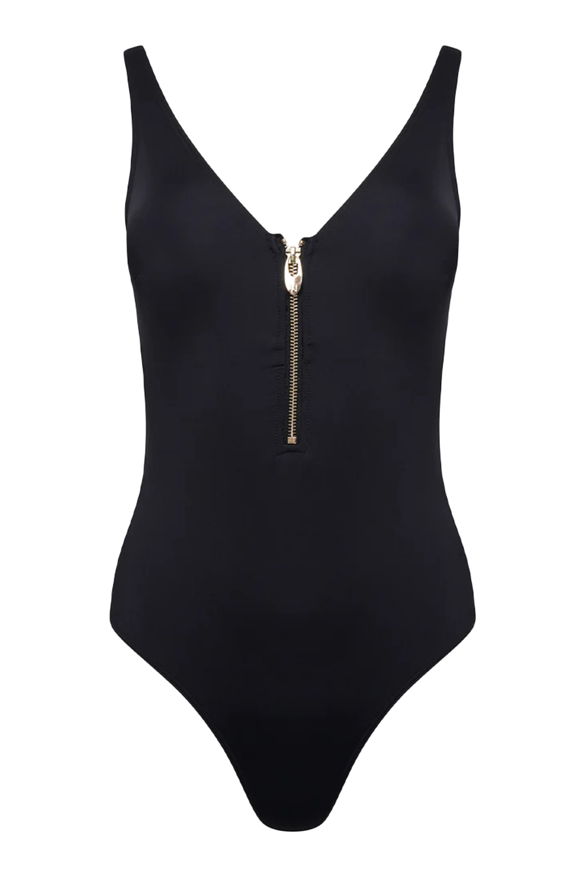 Malibu Zip-Through One-Piece Swimsuit