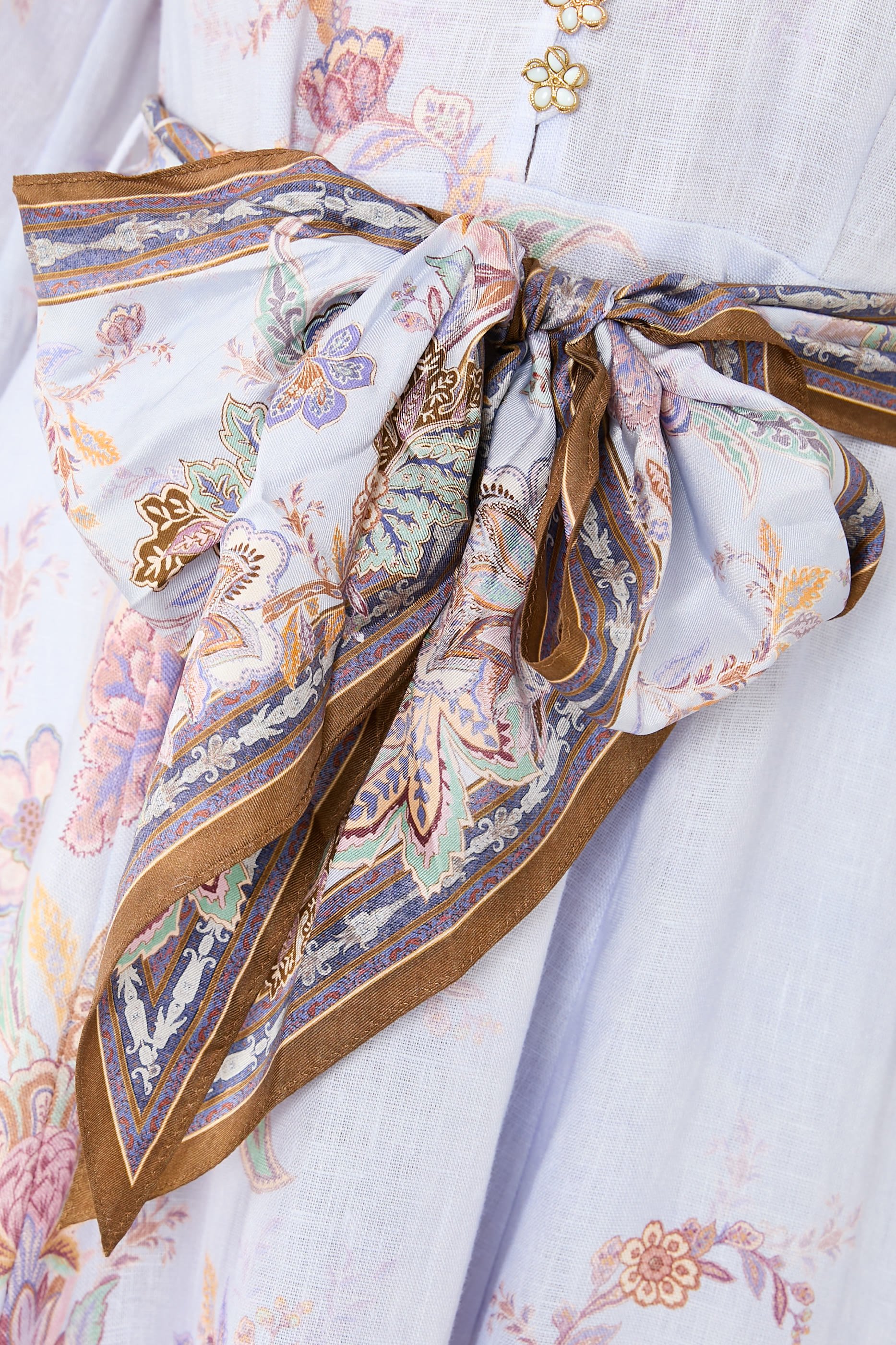 Luna Button Midi Dress