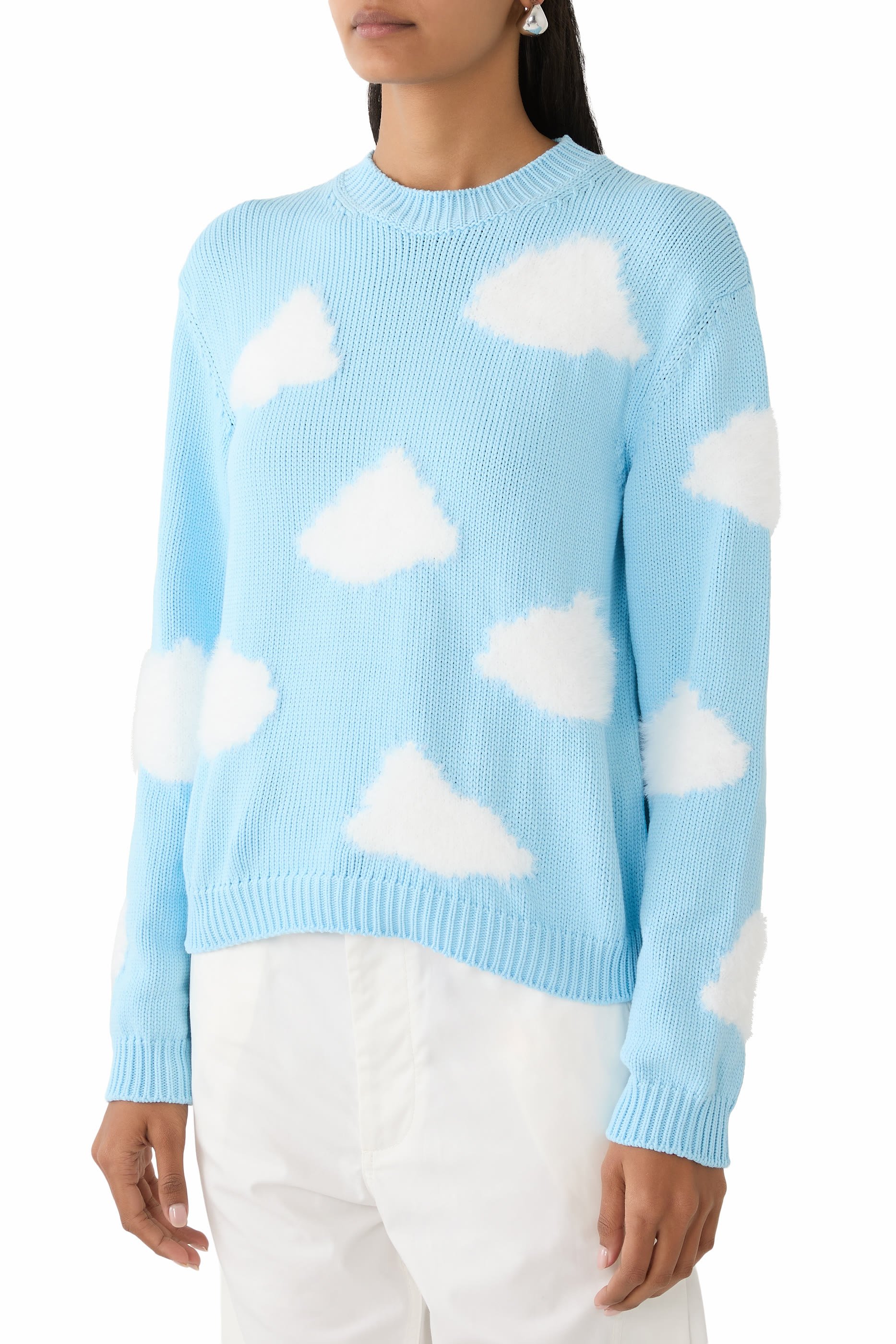 Archive Clouds Organic Cotton Blend Pullover
