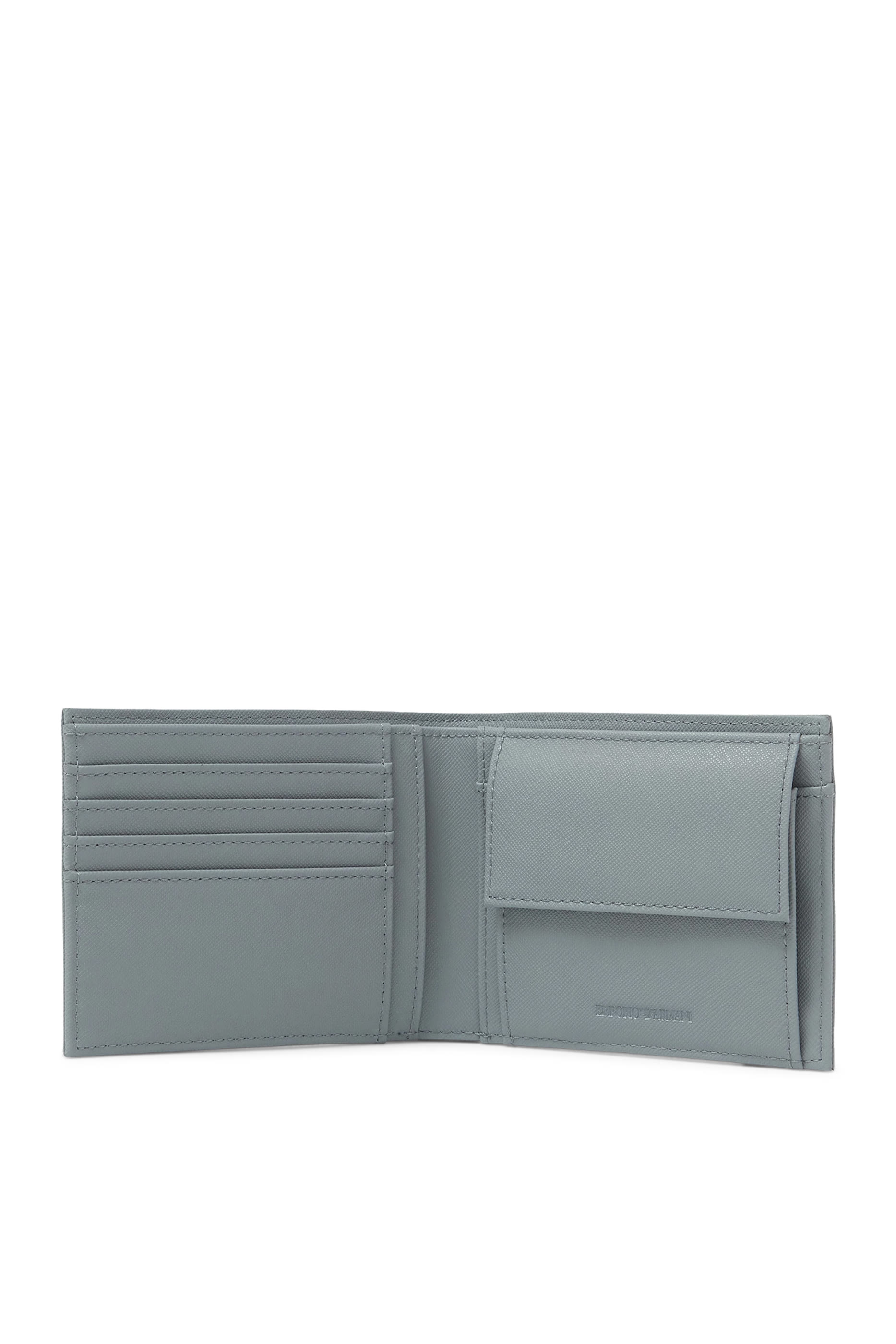 Regenerated Saffiano Leather Wallet & Card Holder Gift Set