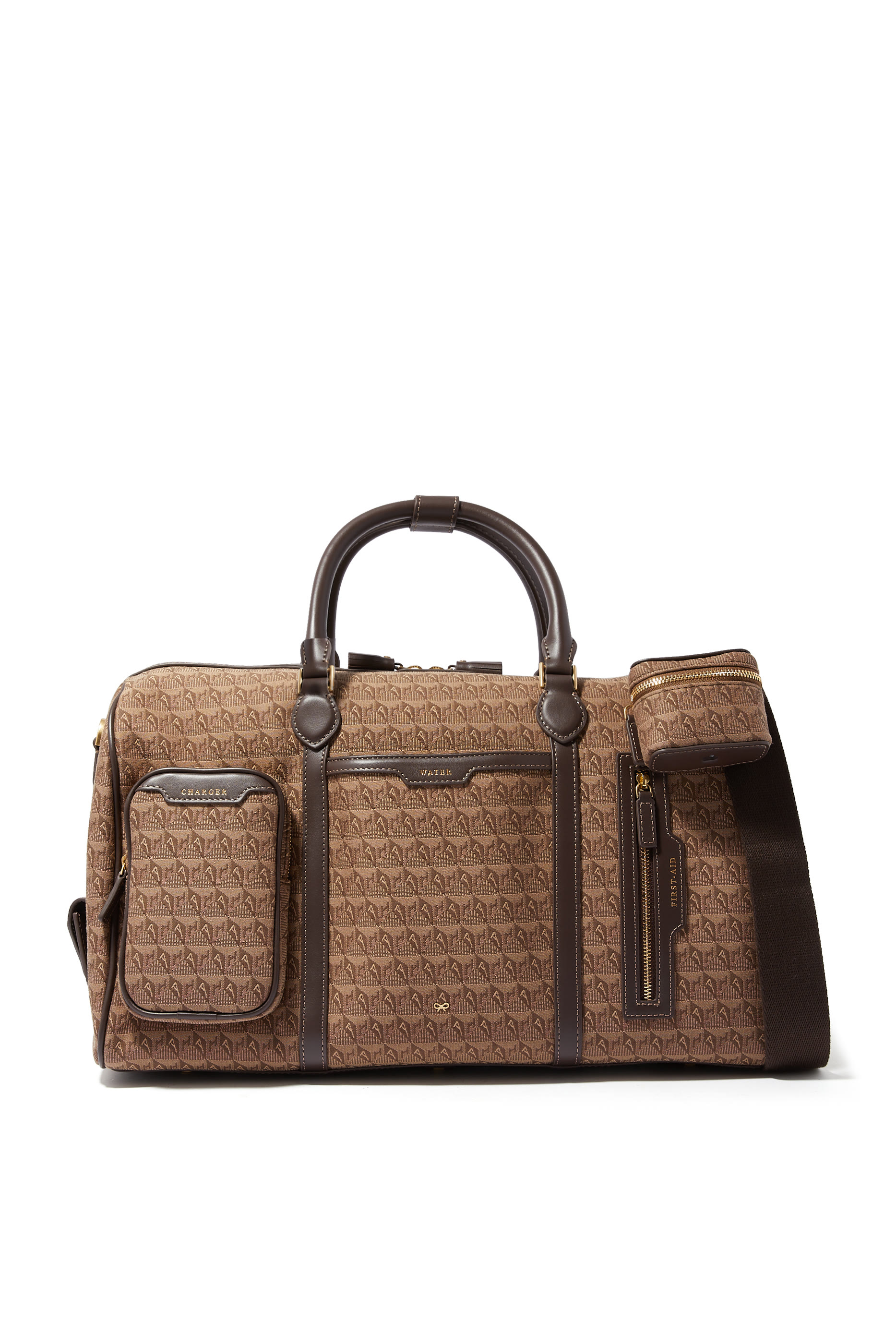 Jacquard In-Flight Barrel Bag
