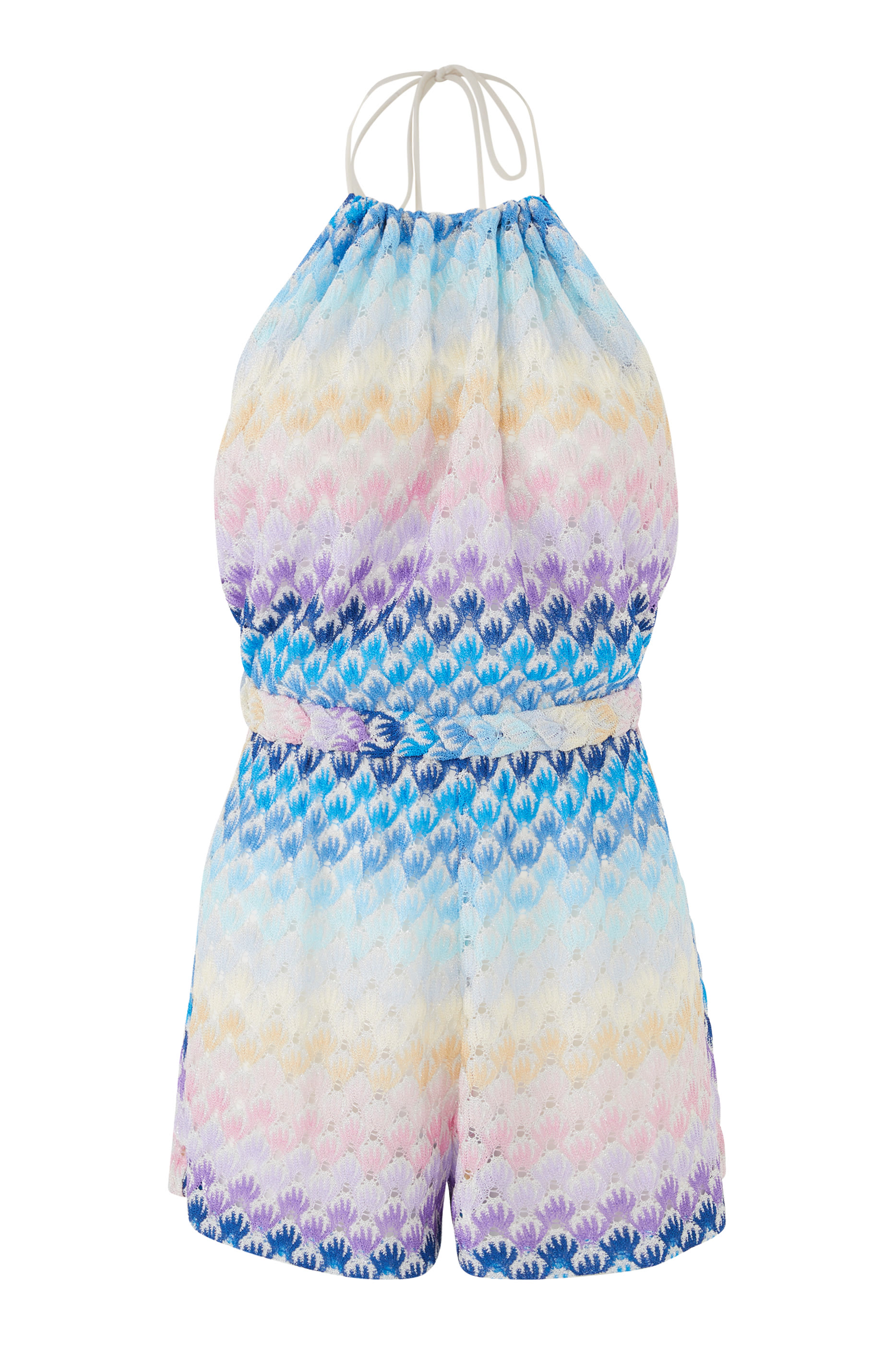 Knit Halterneck Romper