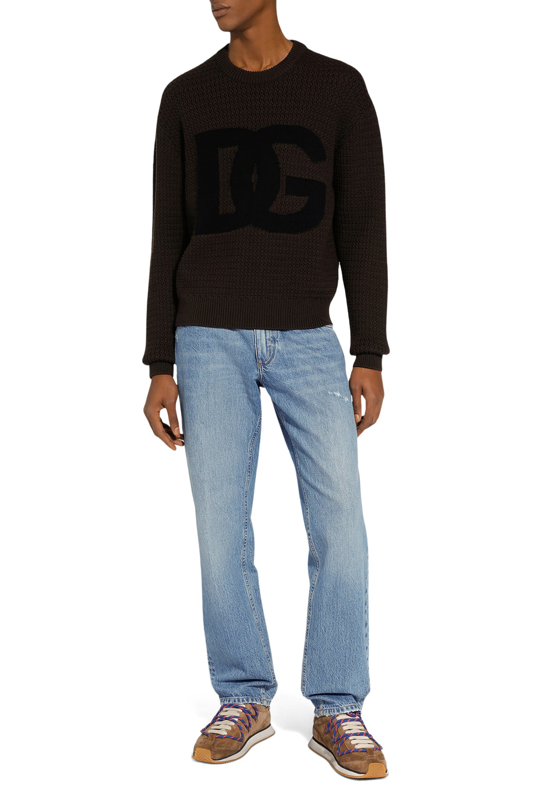 Hand-Knit Wool Sweater