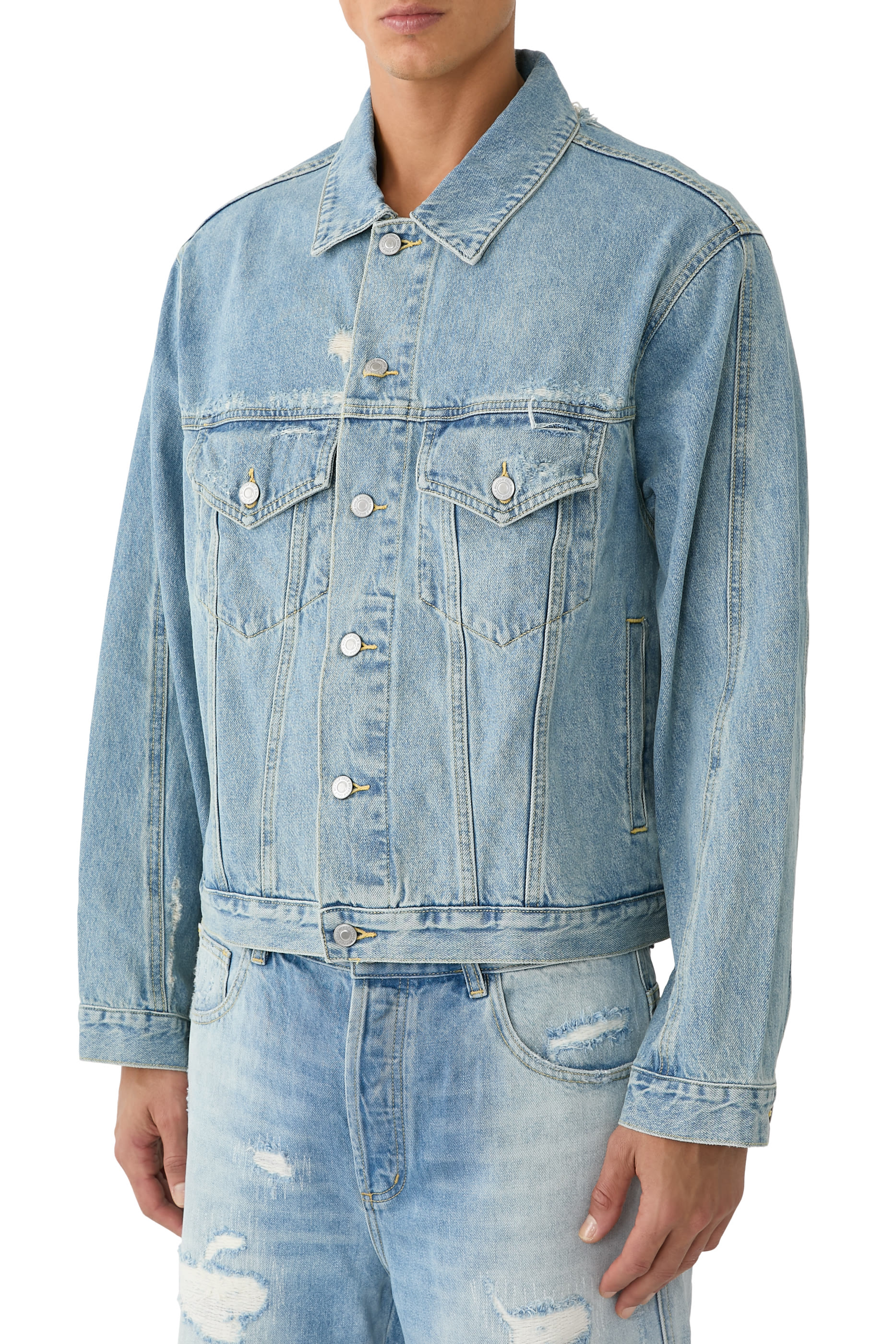 Washed Denim Jacket
