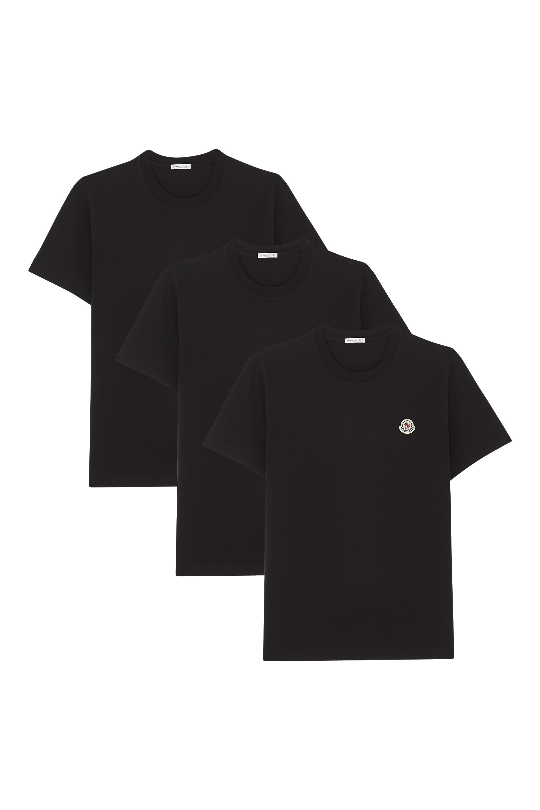 Logo Patch T-Shirt, Set of 3