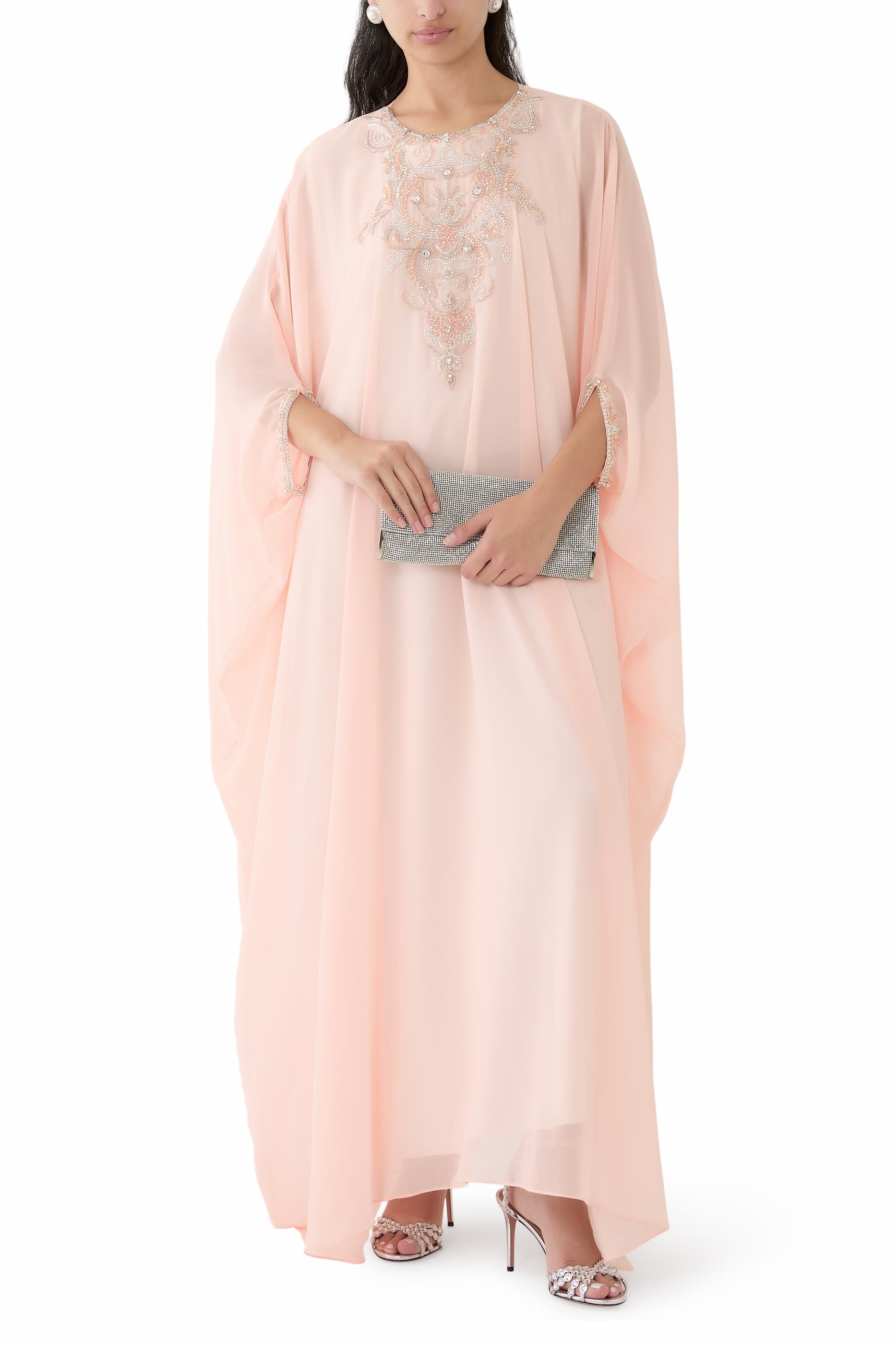 Butterfly Embellished Kaftan