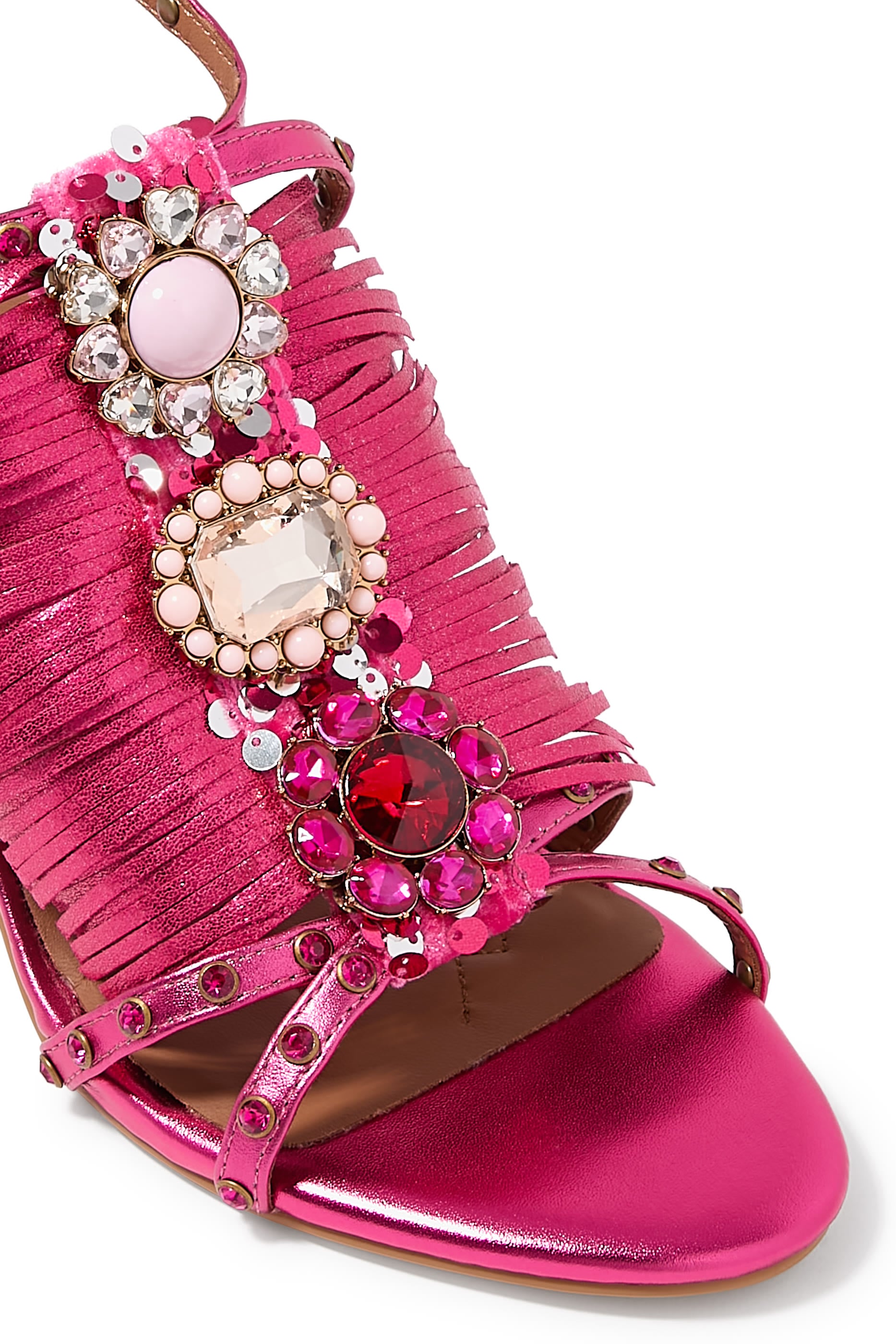  Jewel Fringe 90 Sandals