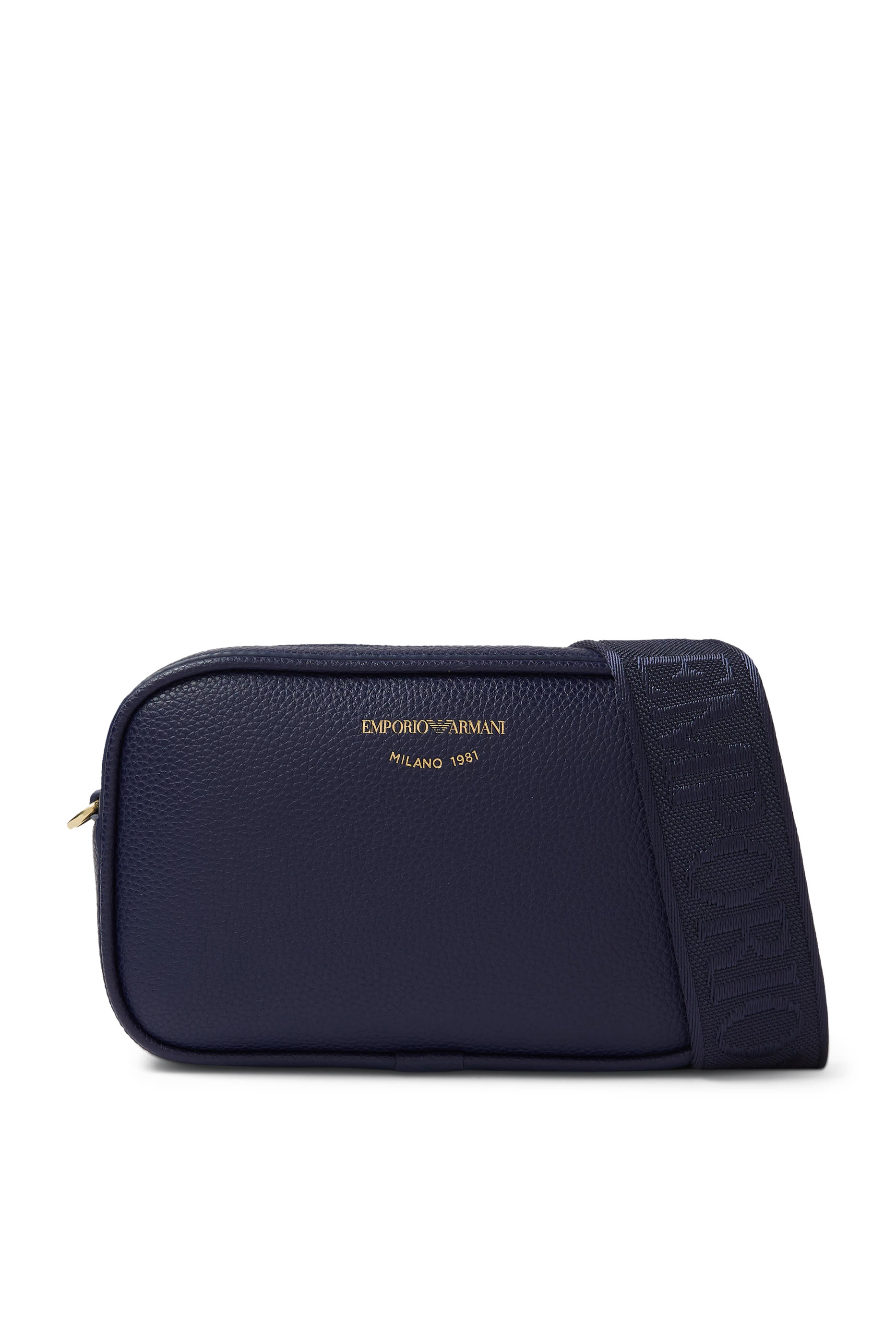 Deer-Print Camera Case with Shoulder Strap