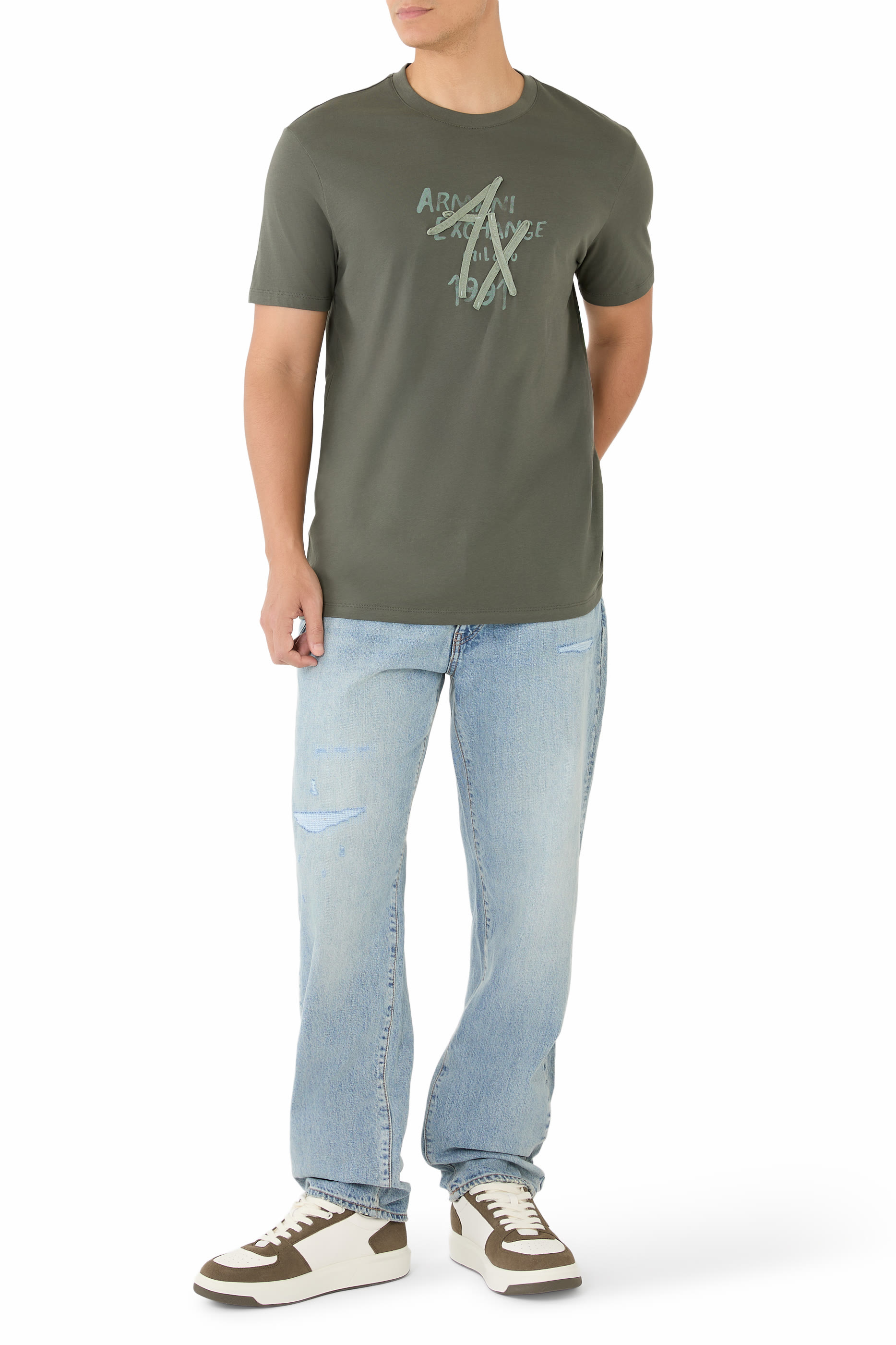 Ninety-One AX Logo T-Shirt