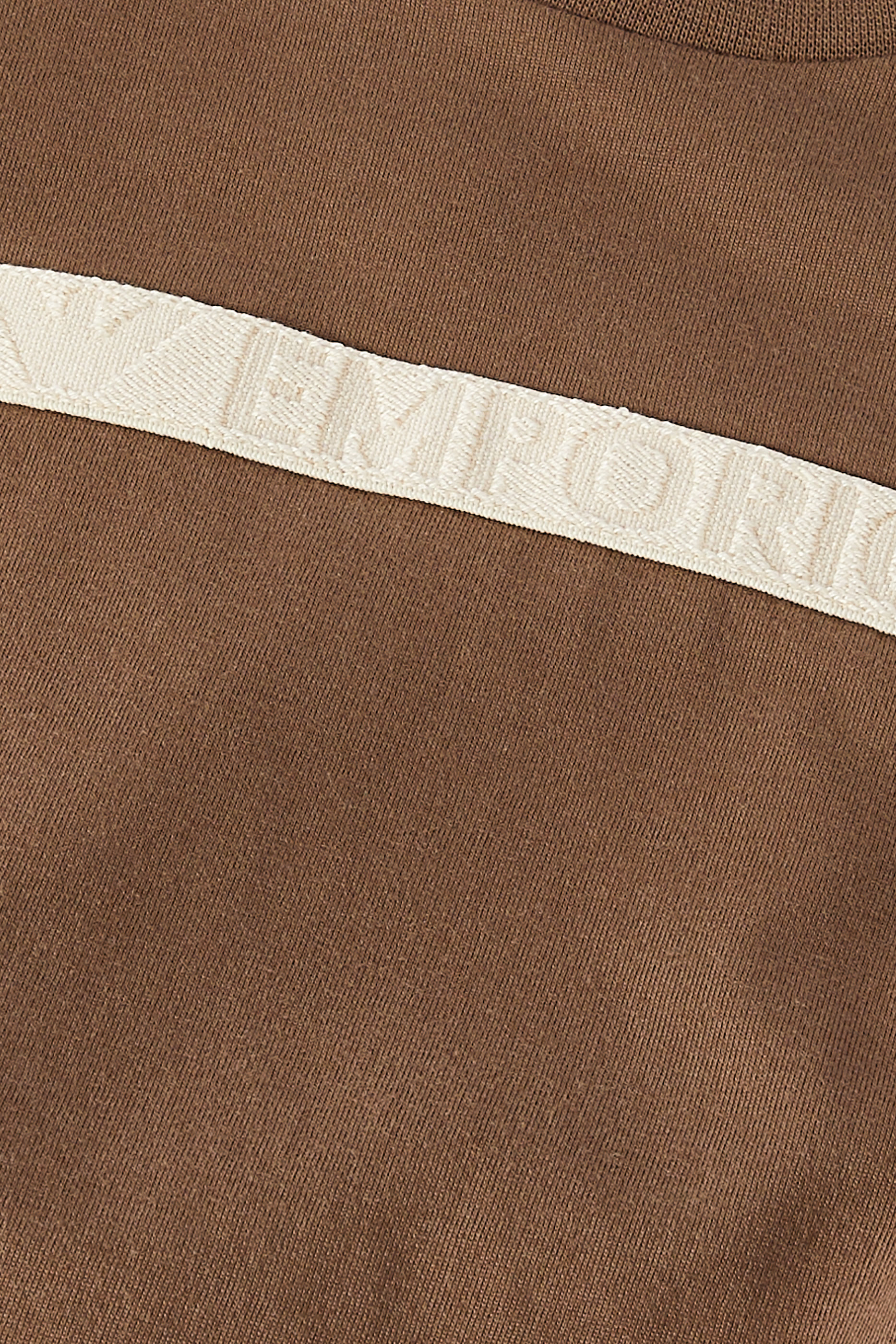 Kids Logo Print Cotton T-Shirt