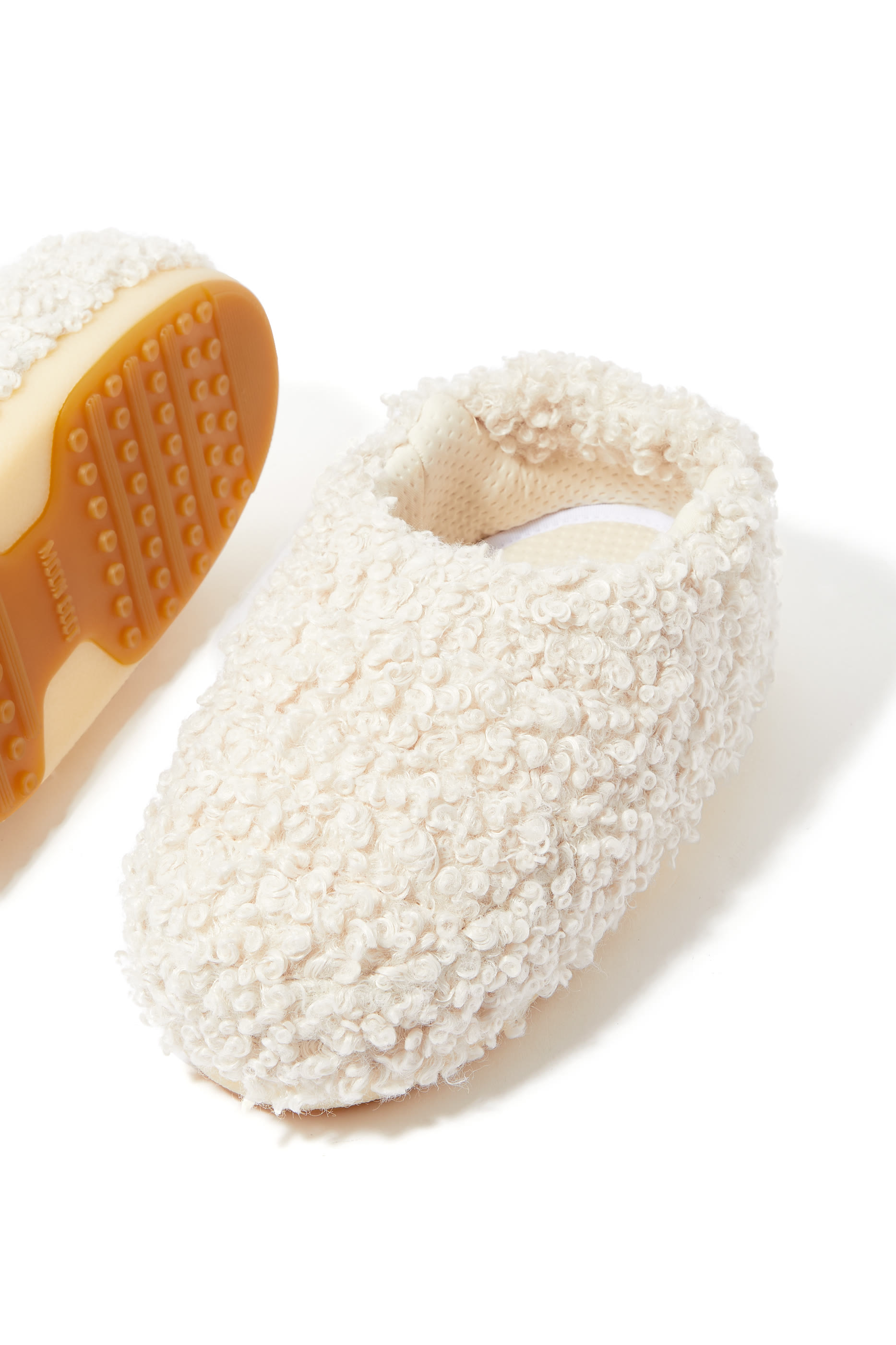 Sandal Band Astrakan Shearling Slipper