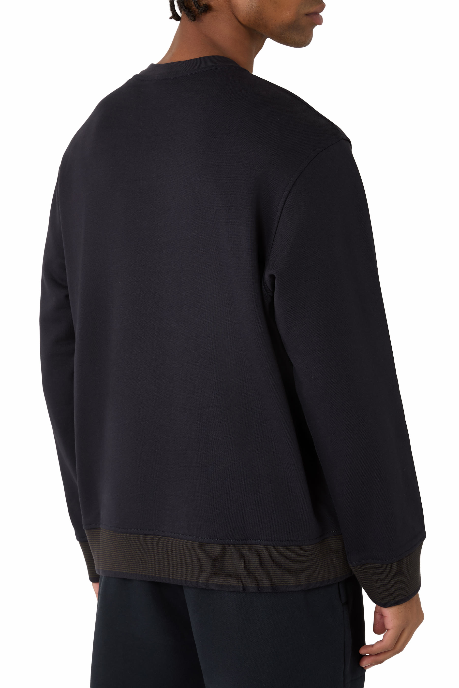 AX Logo Crew Neck Sweatshirt