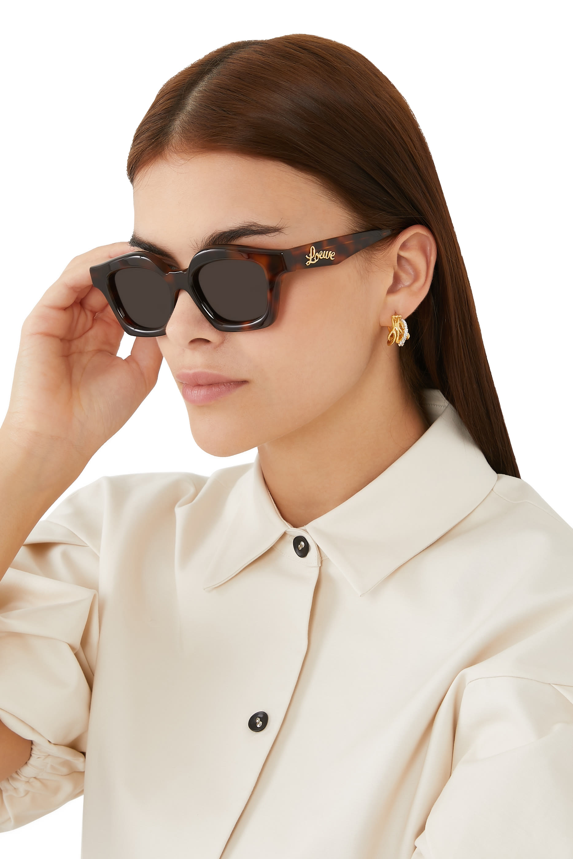 Square Acetate Sunglasses