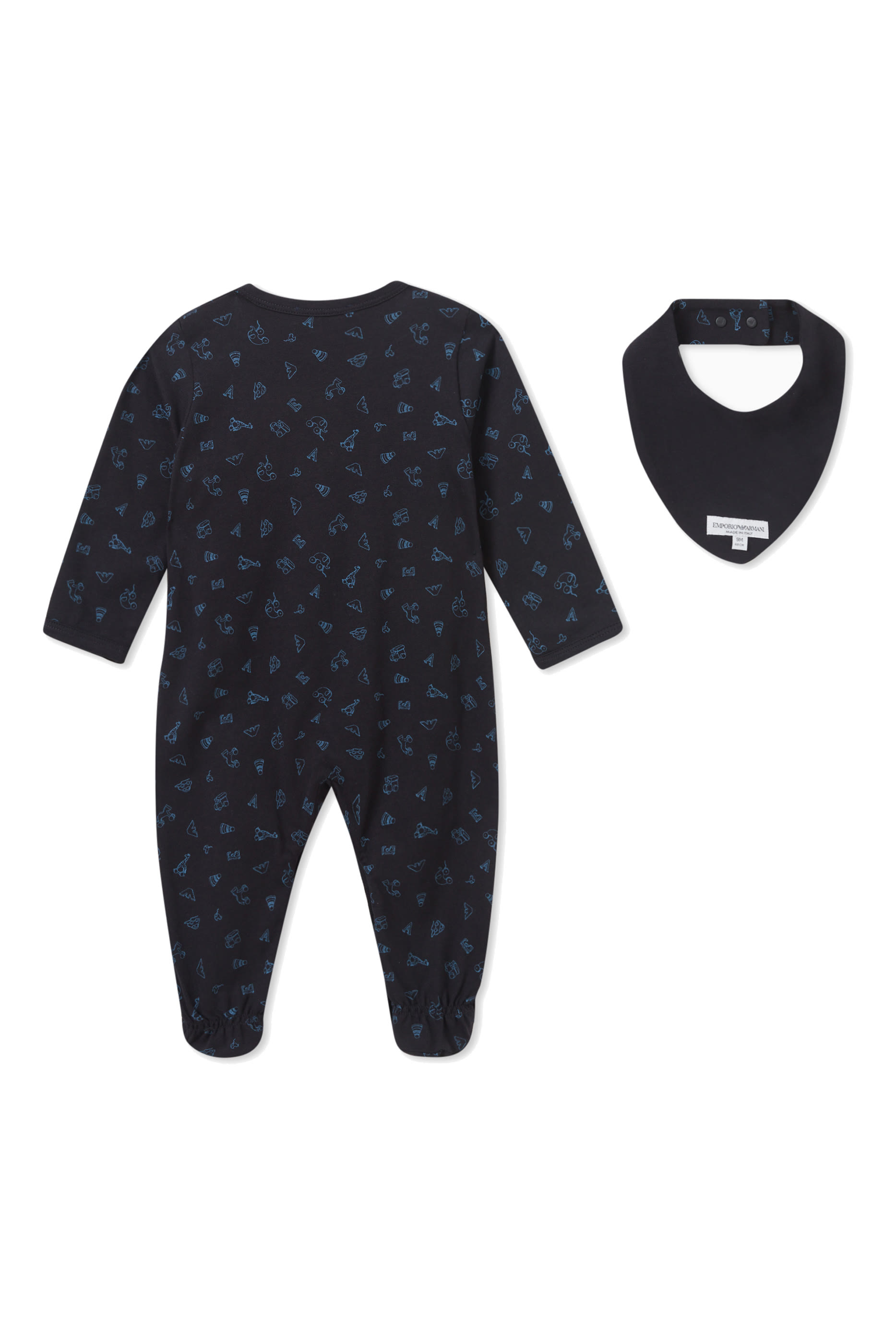 Kids Logo Jumpsuit & Bib Set
