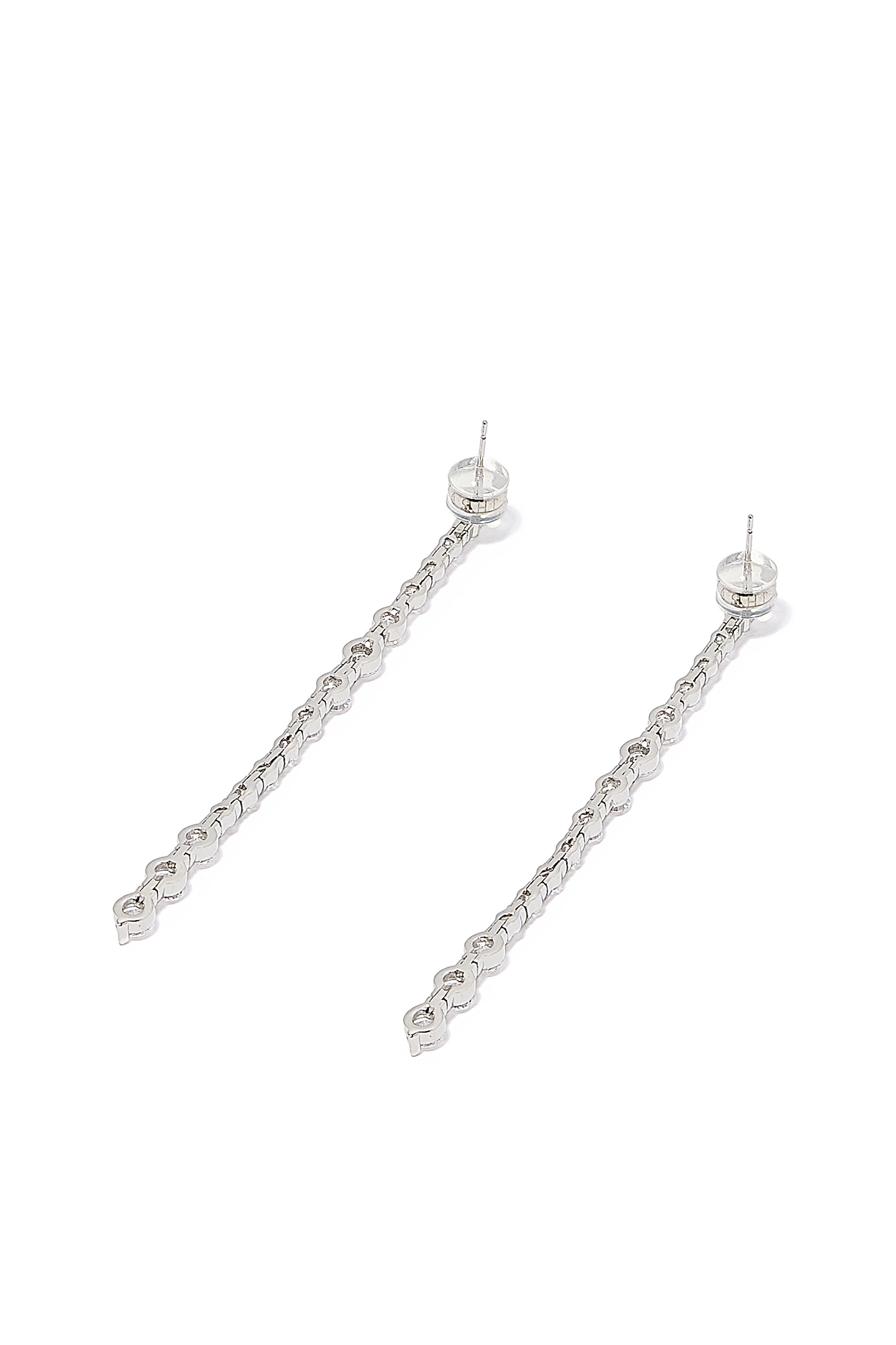 Tennis Drop Earrings