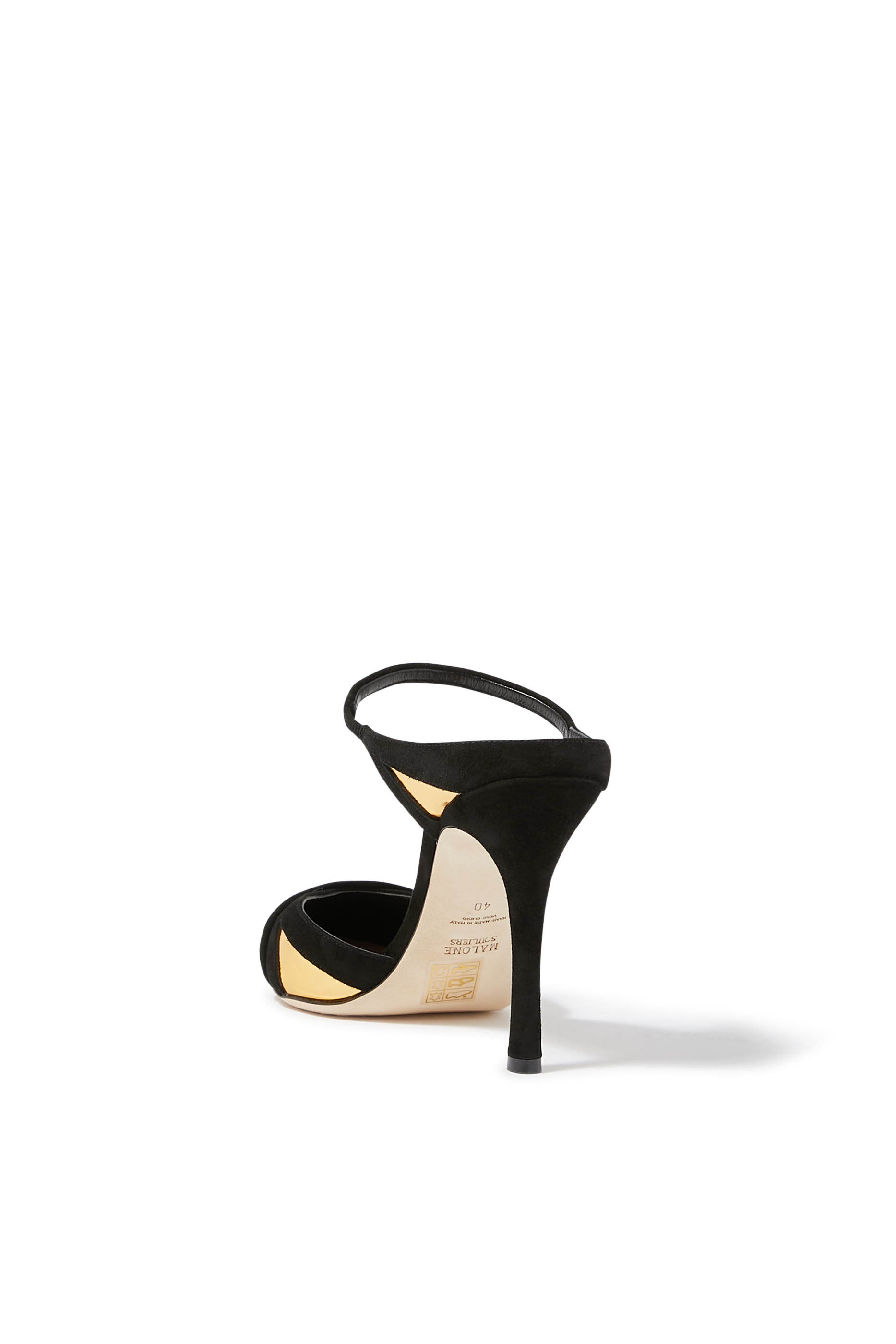 Uma 90 Heeled Mules