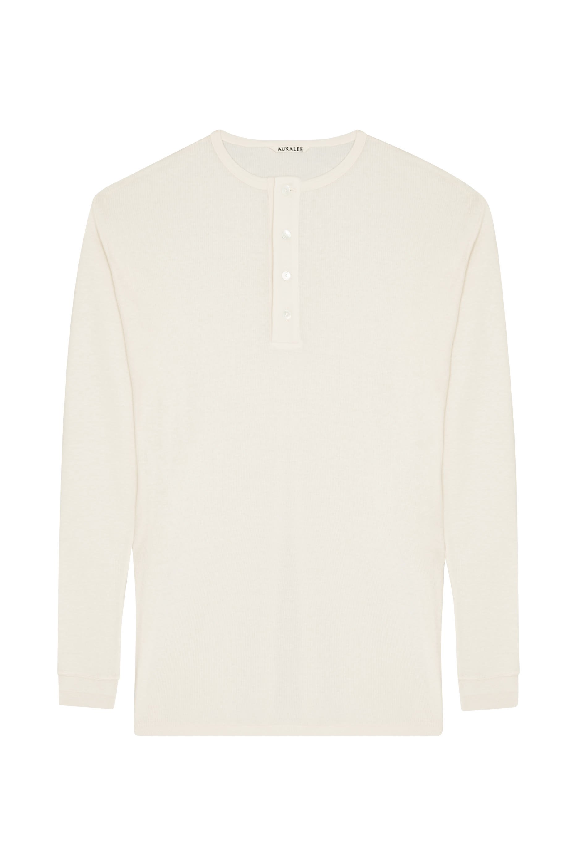 Organic Soft Rib Henley Neck Polo