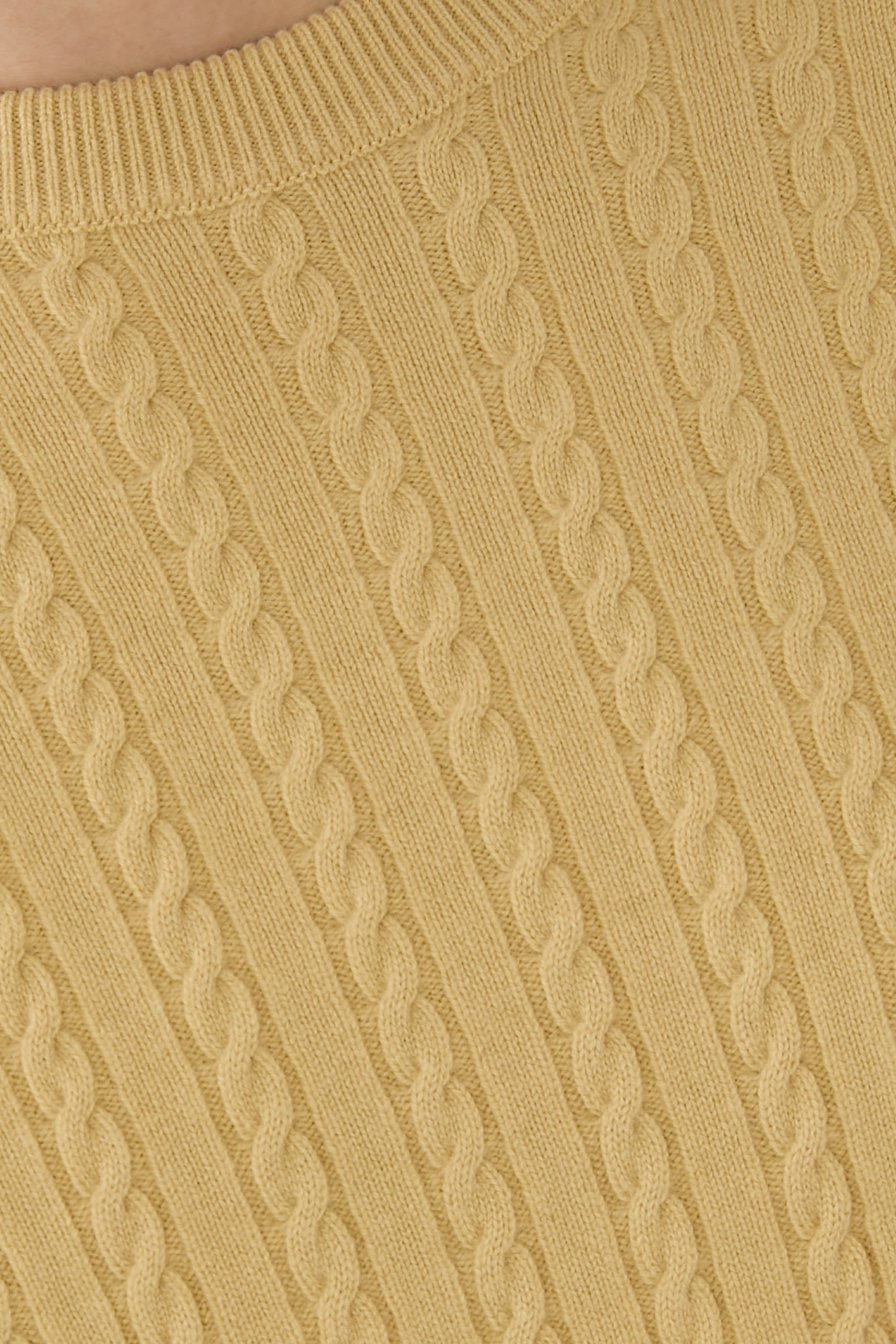 Super Fine Wool Aran Knit P/O