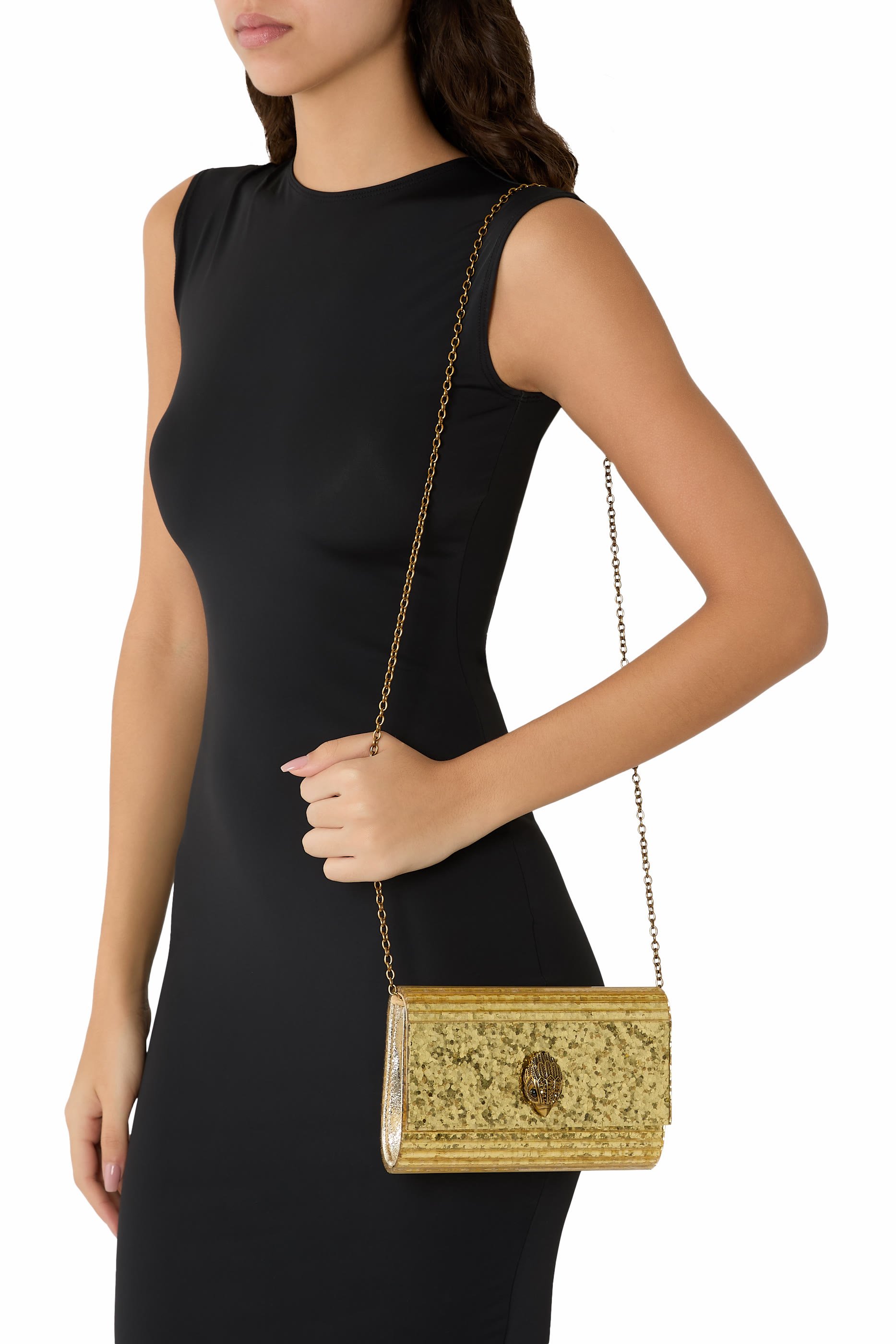 Party Eagle Plexi Envelope Clutch