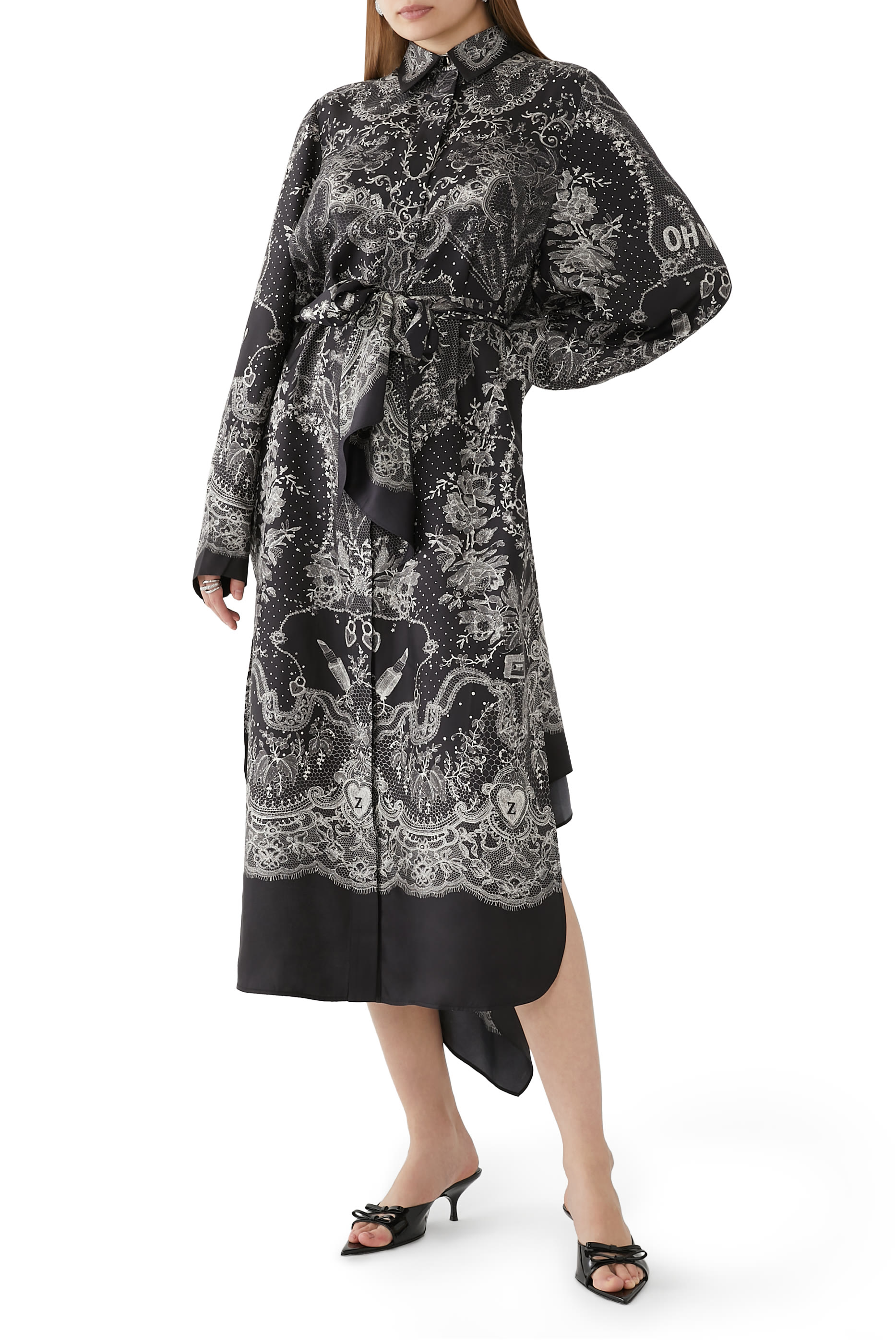 Crush Shirt Midi Dress