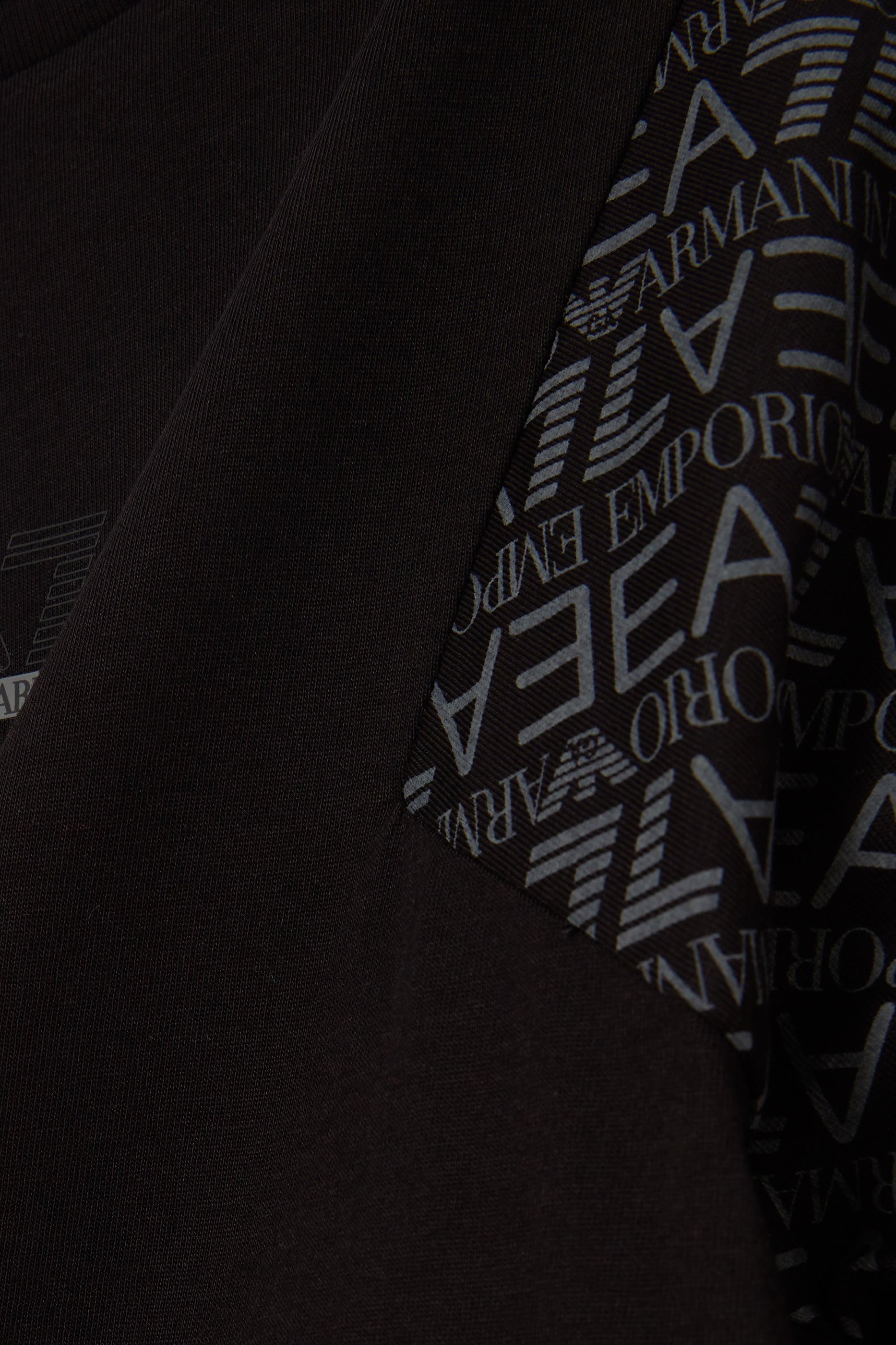 Kids EA7 Monogram Logo T-Shirt