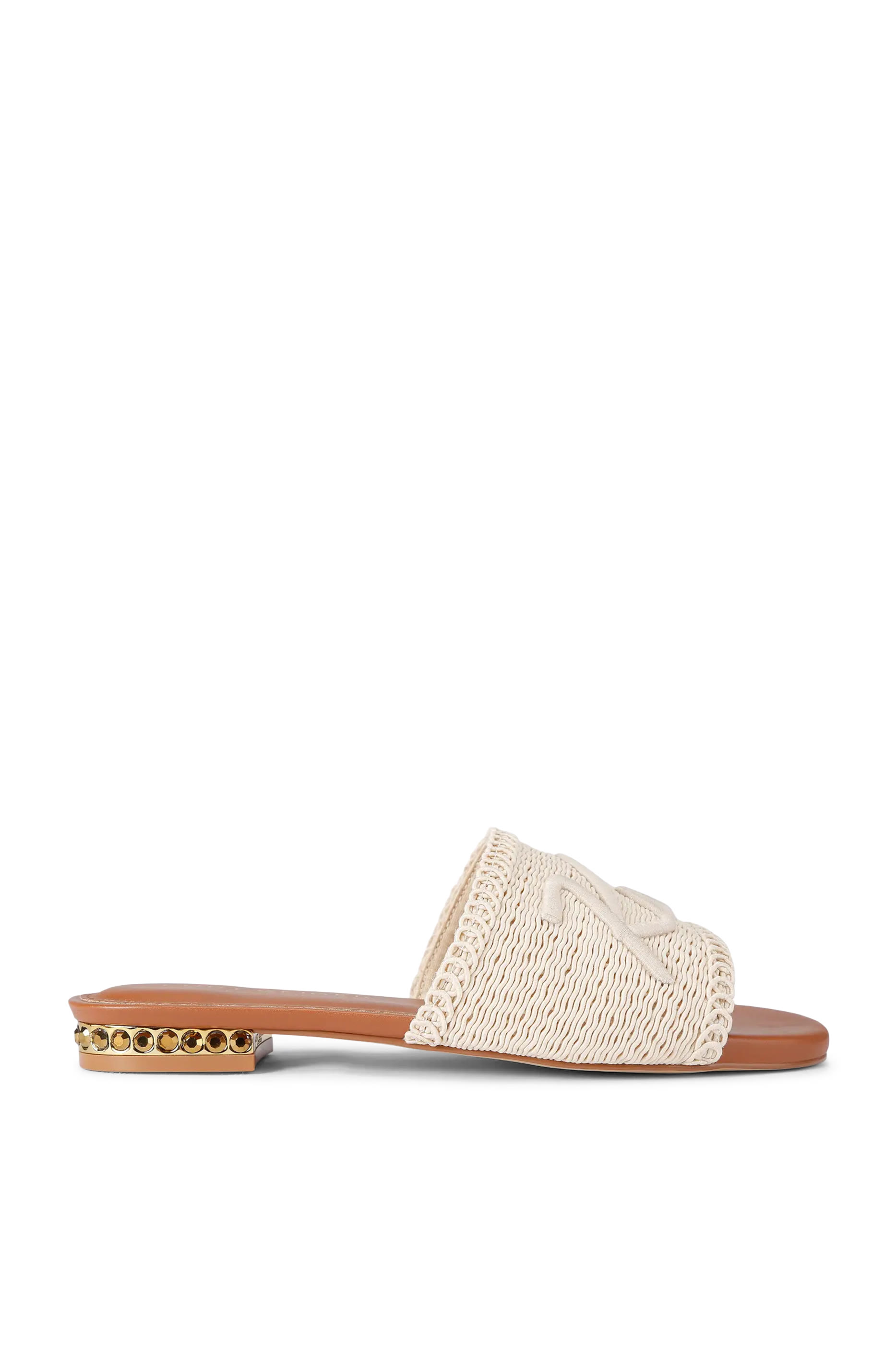 Kurt Woven Flat Sandals 