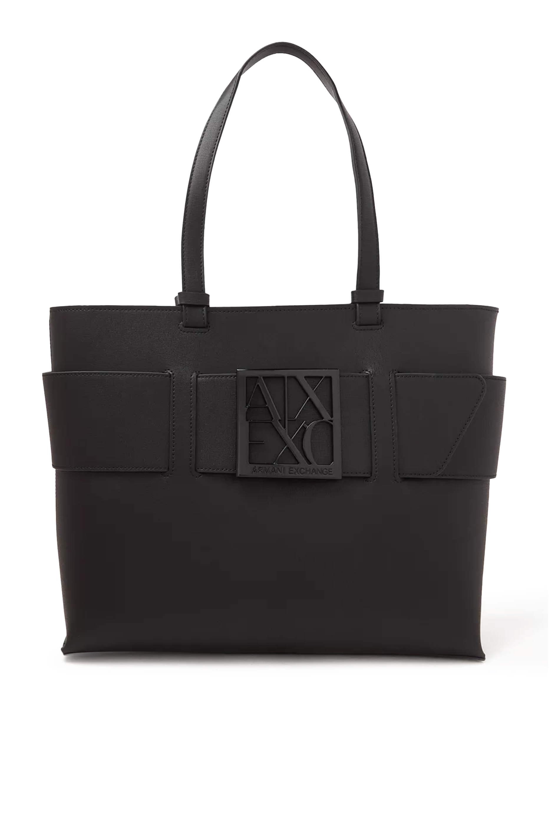 Susy Tote Bag with Metal Logo
