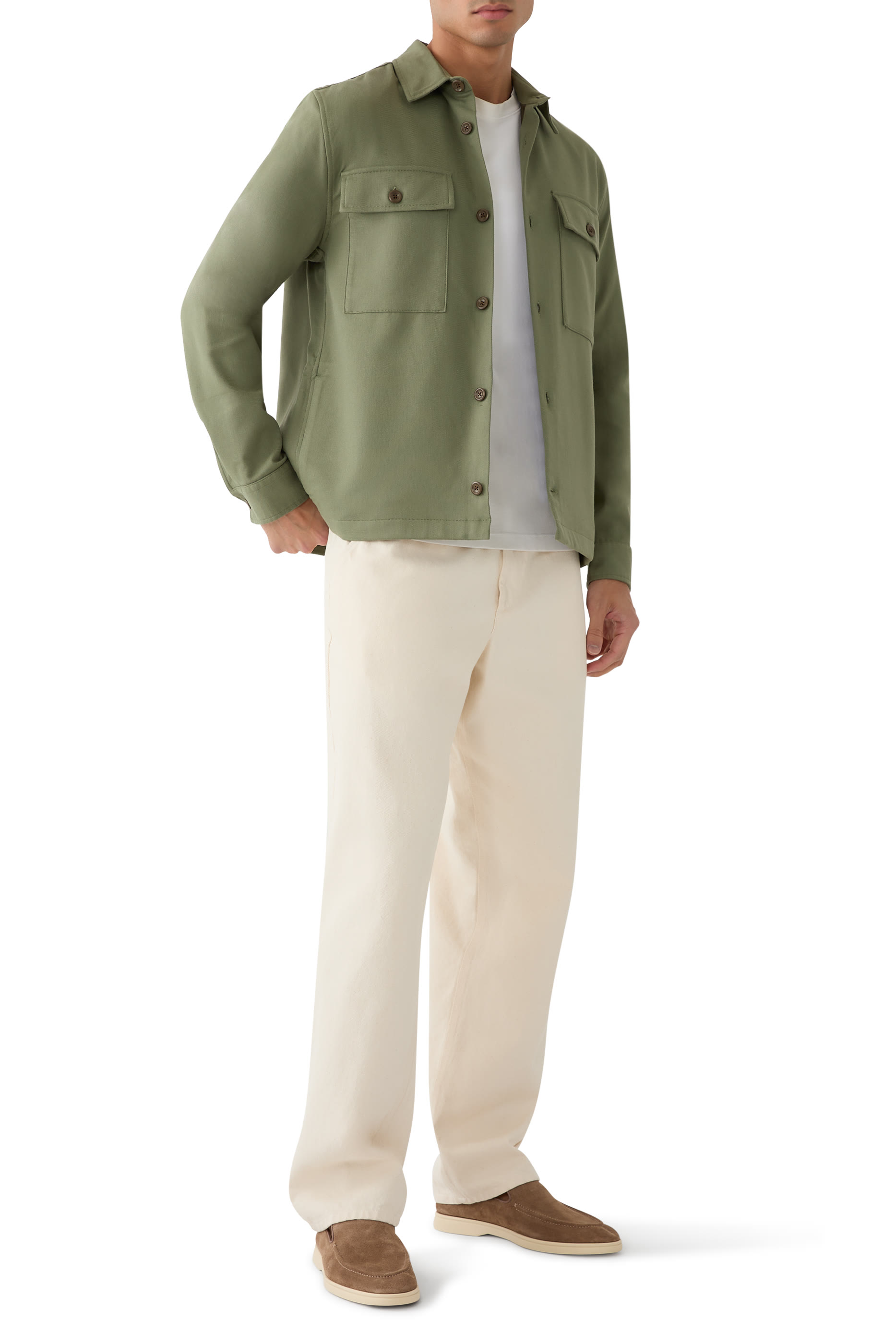 Double Knit Cotton Blend Jacket
