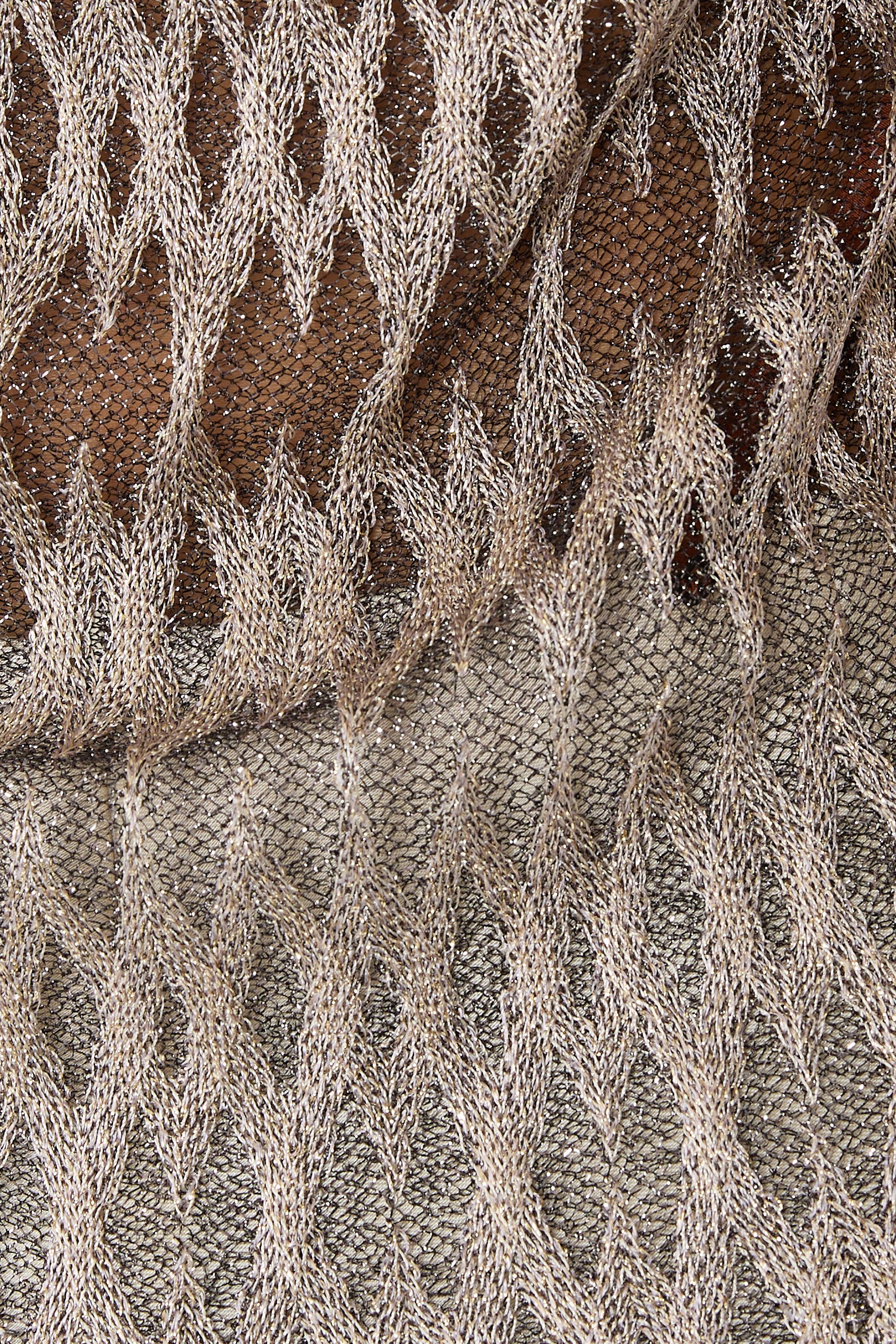 3D Diamond Mixed Viscose Top