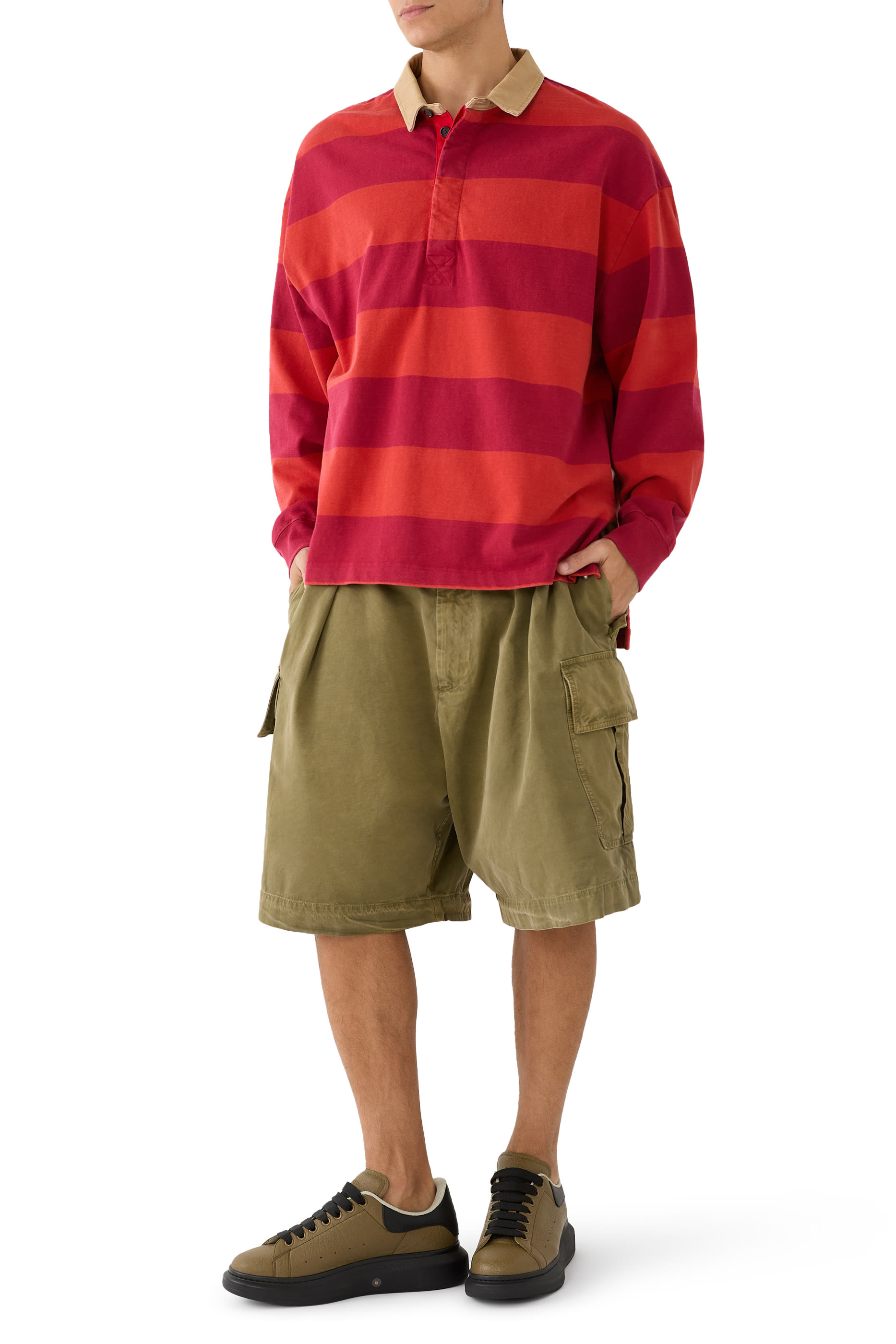 Oversized Rugby Polo Shirt