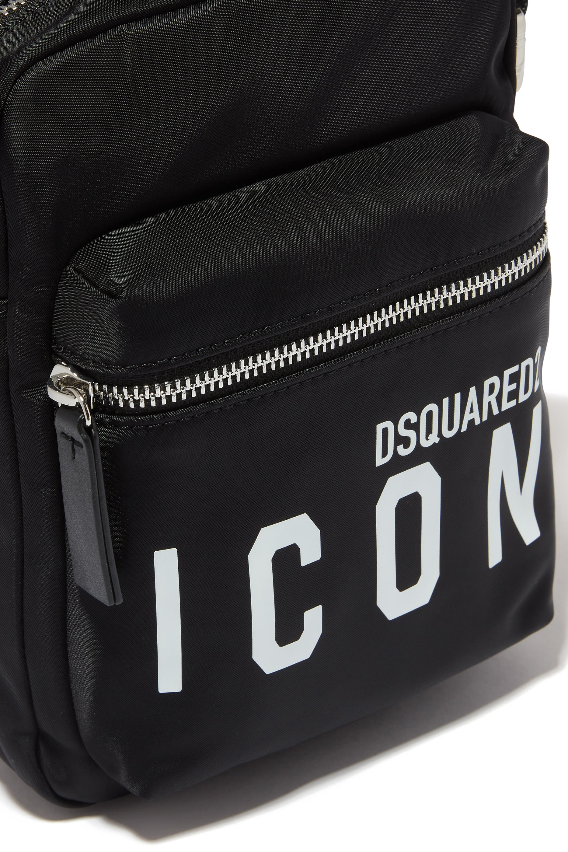 Logo Print Icon Crossbody Bag