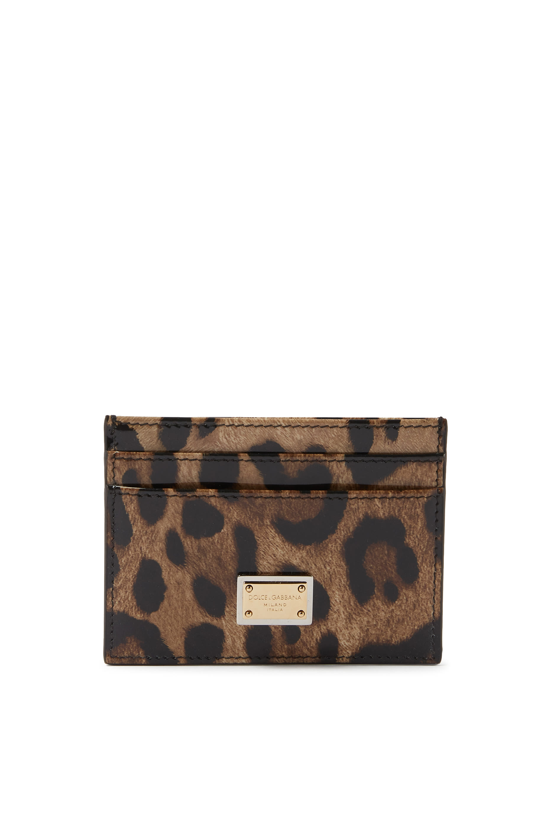 Leopard Print Card Holder