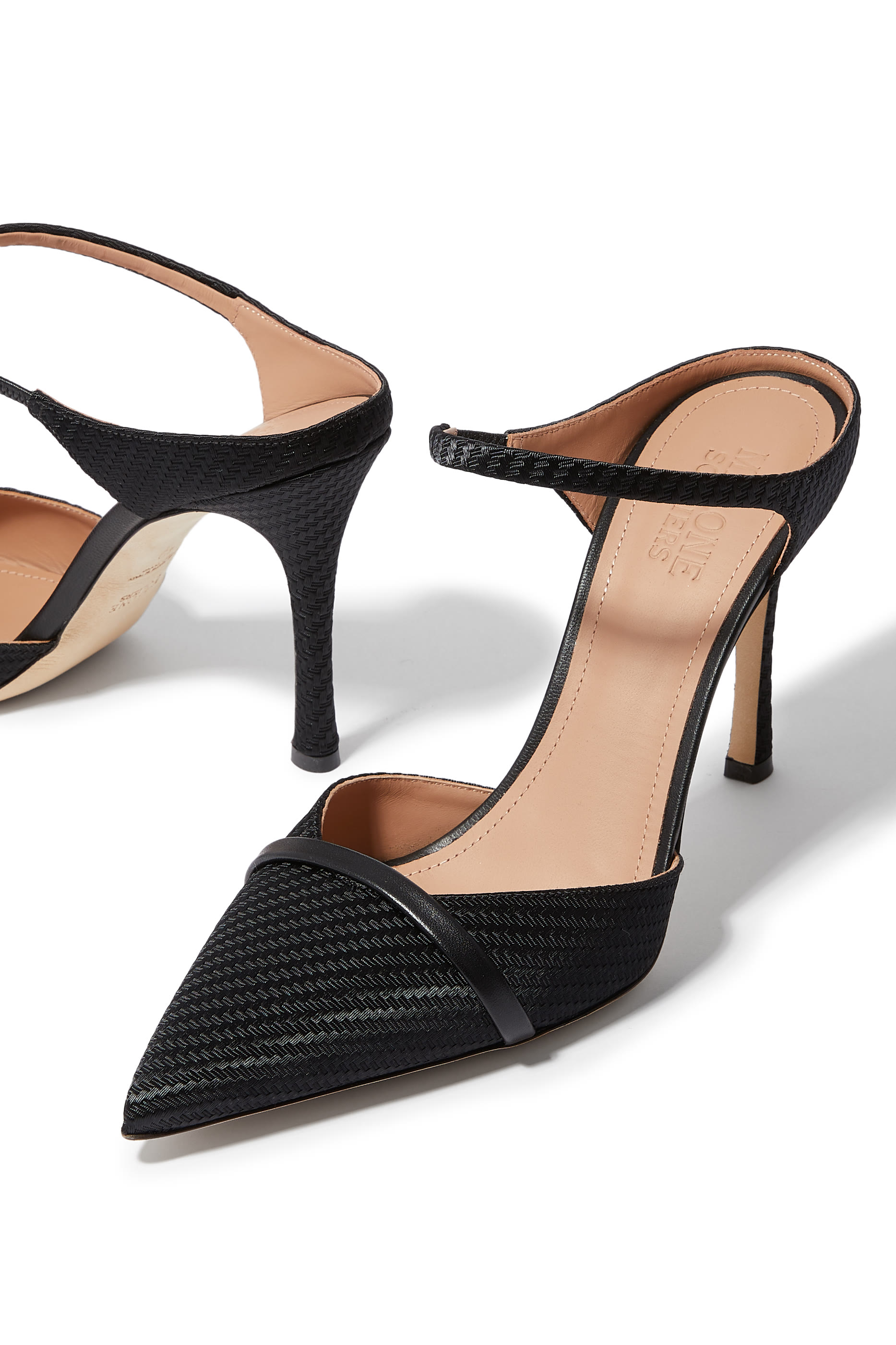 Uma 90 Leather Mules