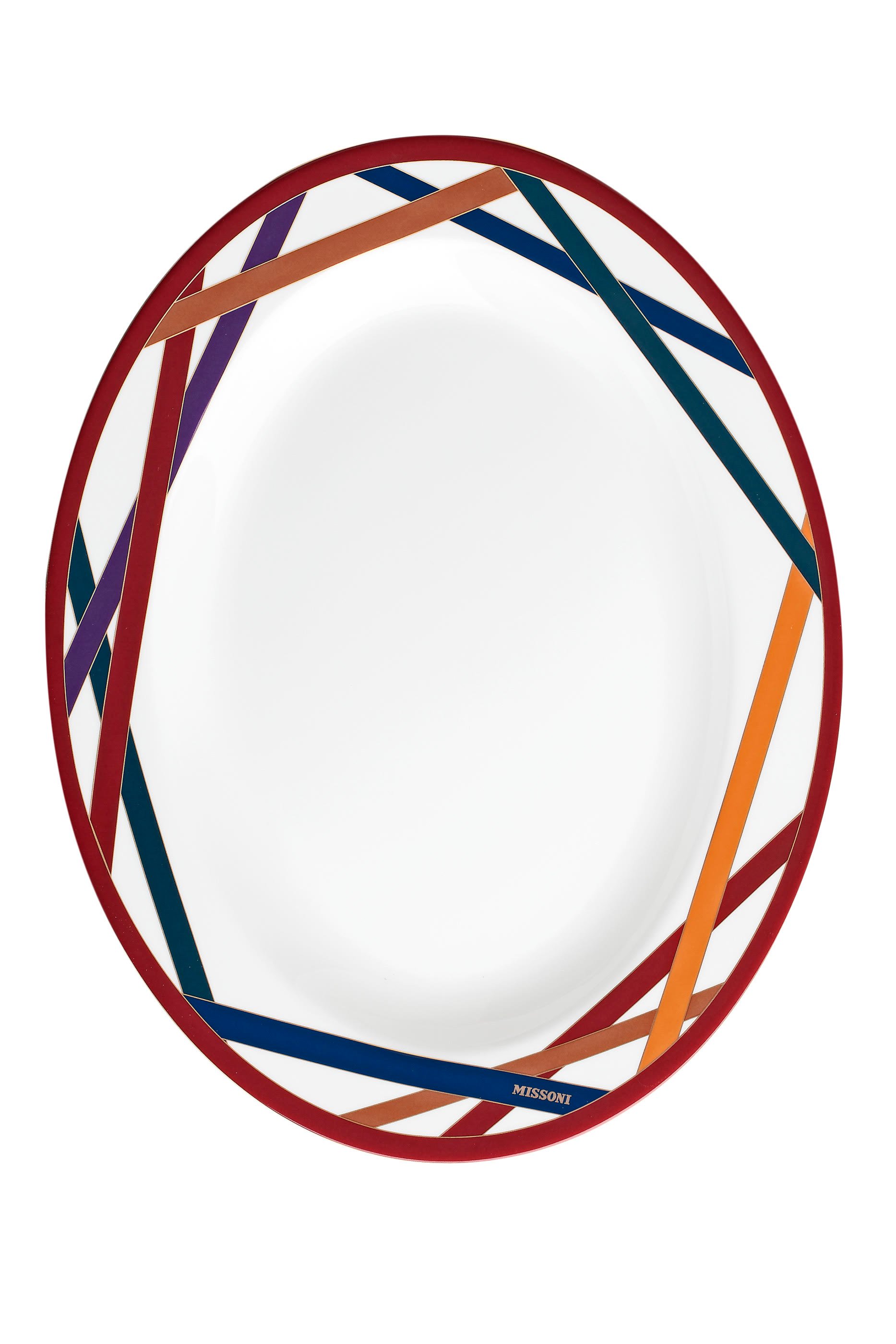 Nastri Oval Serving Platter