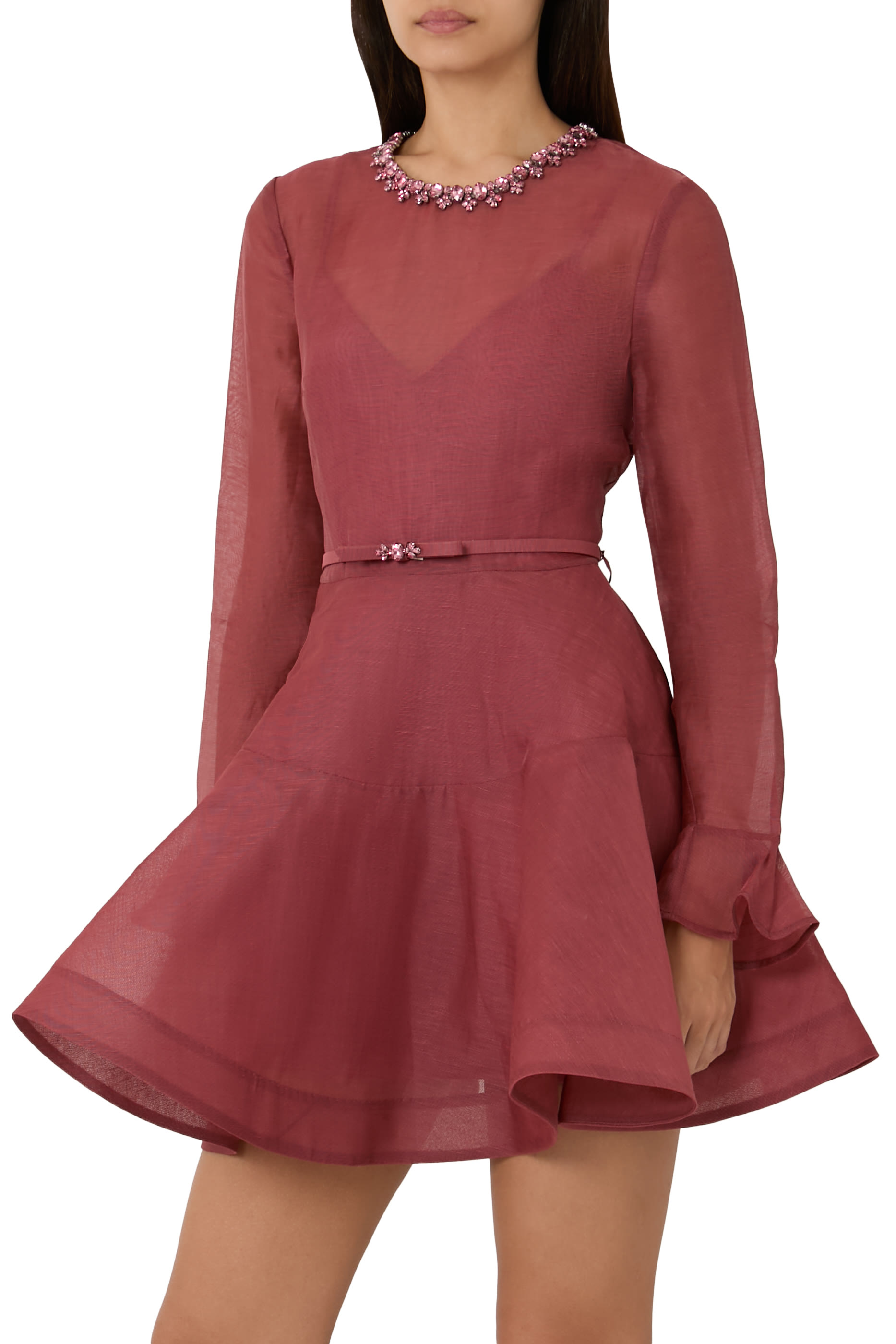 Alchemy Peplum Mini Dress