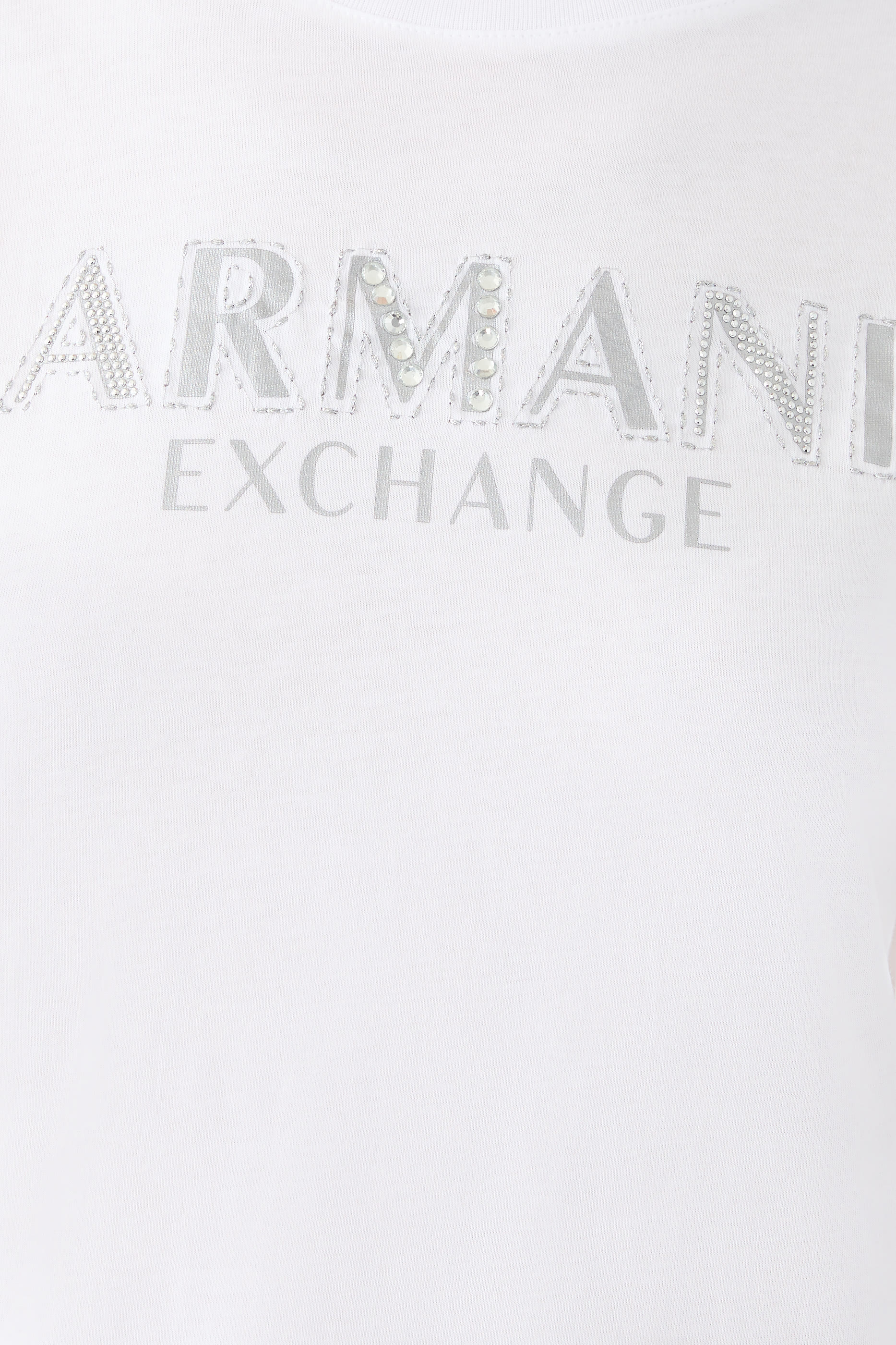 Grid AX Lettering Jersey T-Shirt