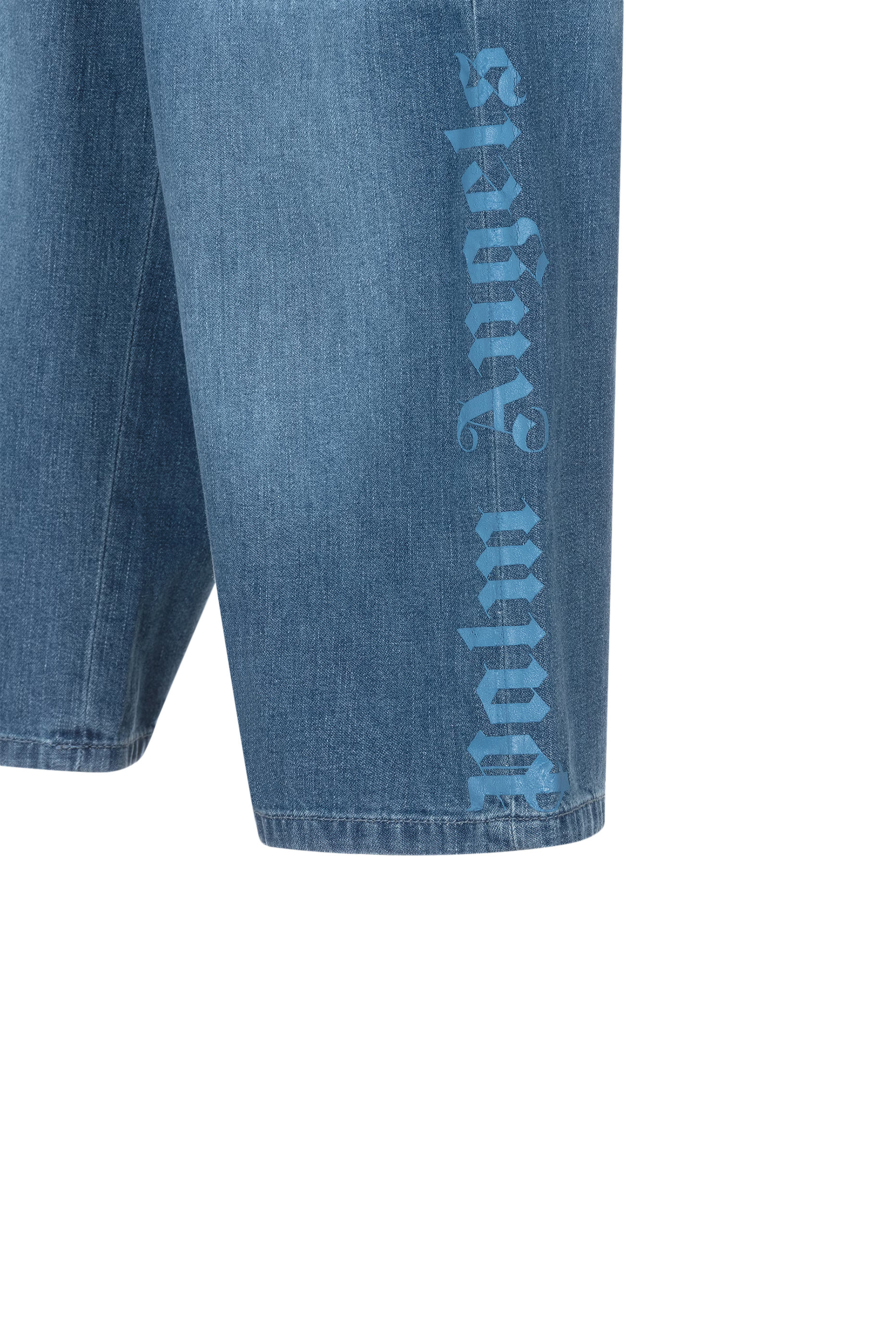 Kids Logo Wide-Leg Jeans
