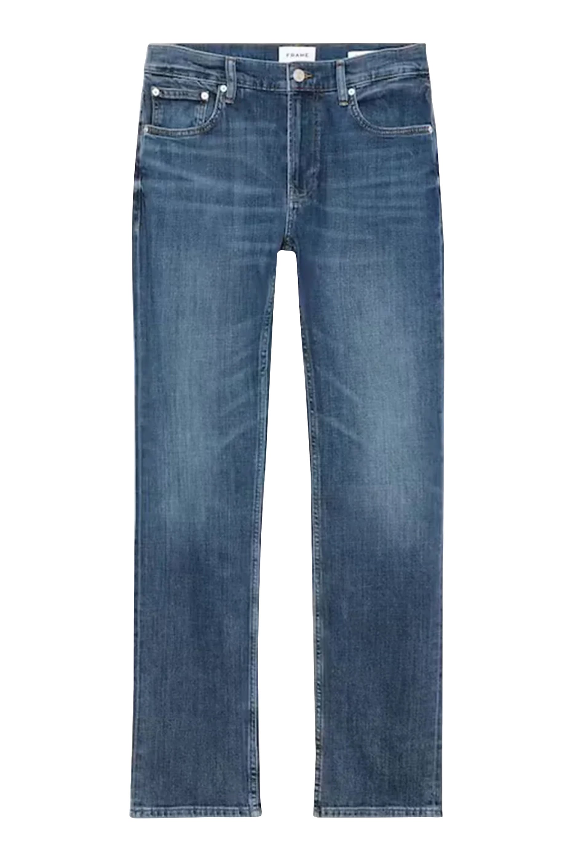 Modern Straight Denim Pants