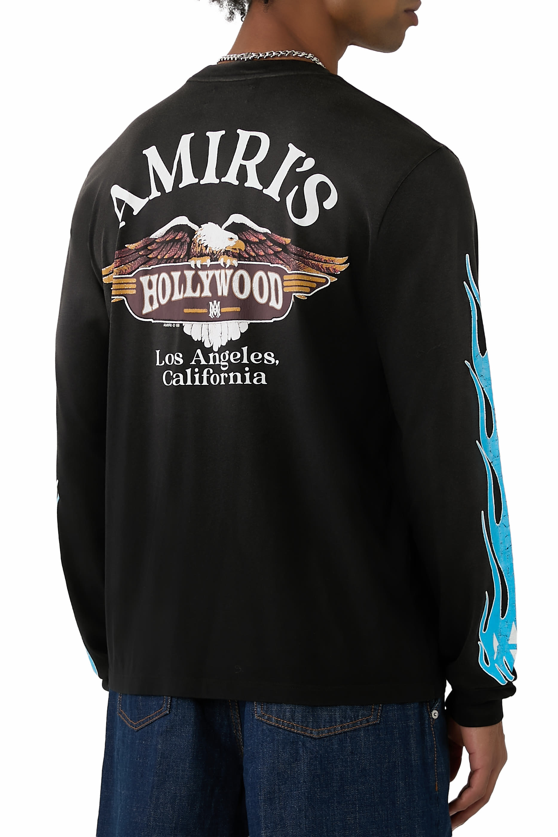 Eagle Flames Graphic T-Shirt