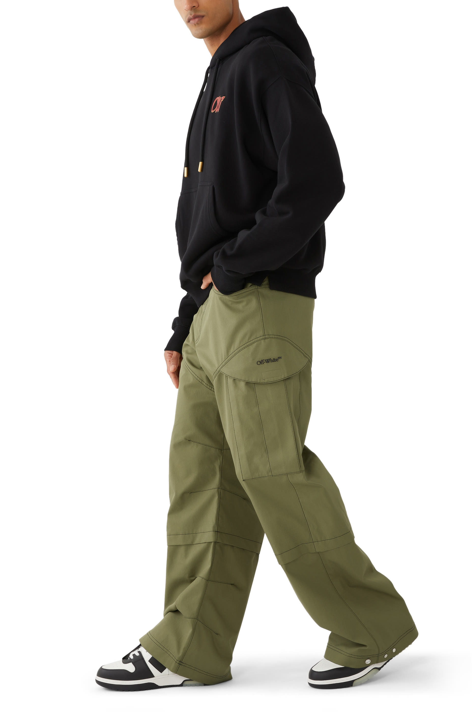 Cotton Arrow Cargo Pants