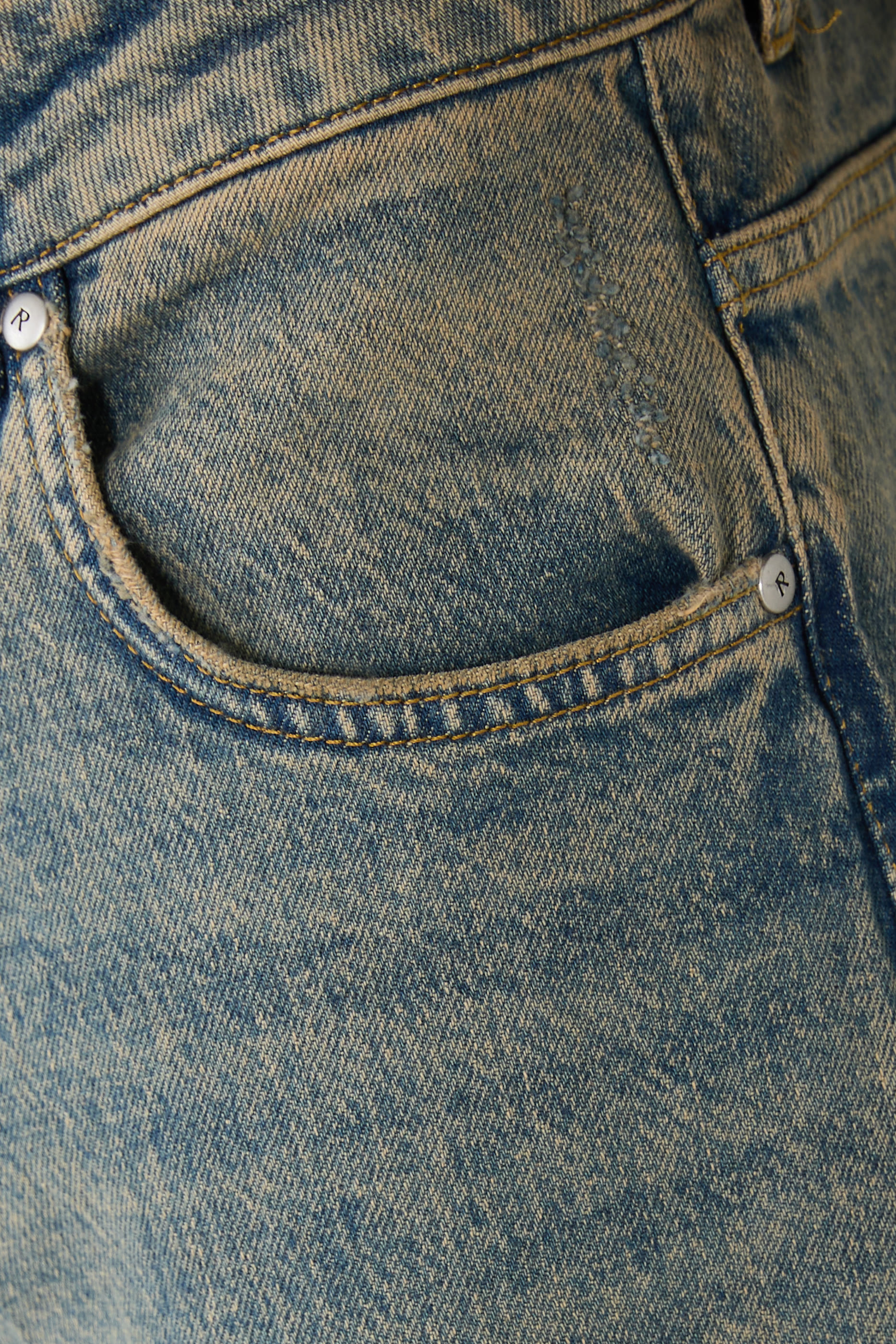  R2 Straight Leg Denim Jeans