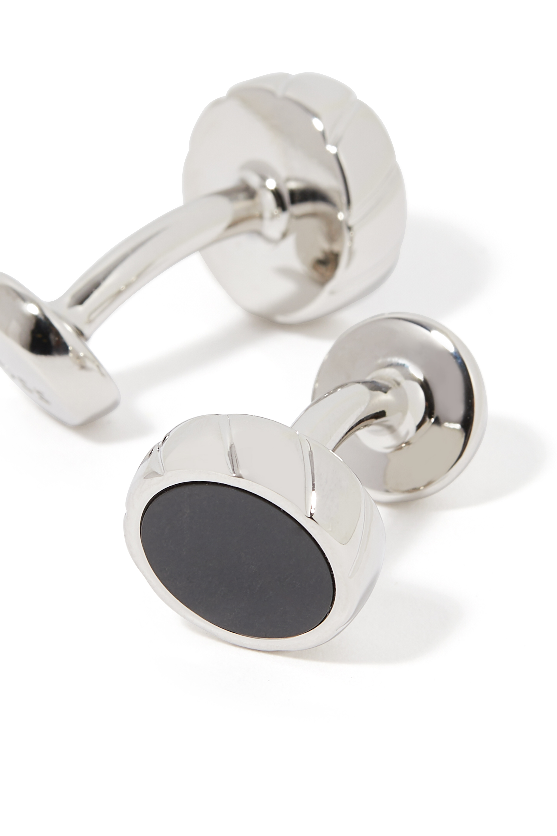 Round Cufflinks in Metal